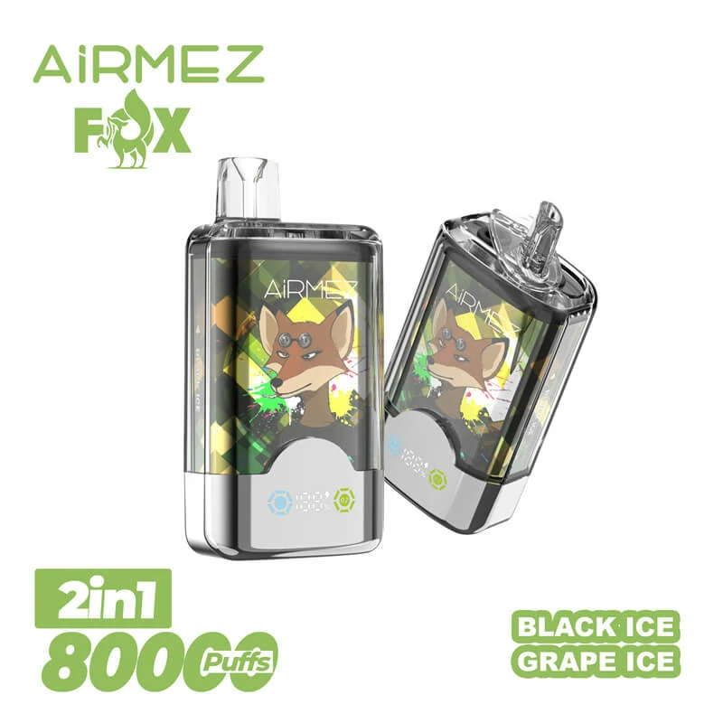 Airmez Fox 80000パフ 2-in-1 使い捨て電子タバコ