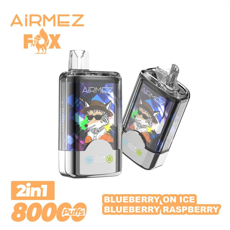 Airmez Fox 80000パフ 2-in-1 使い捨て電子タバコ 画像9