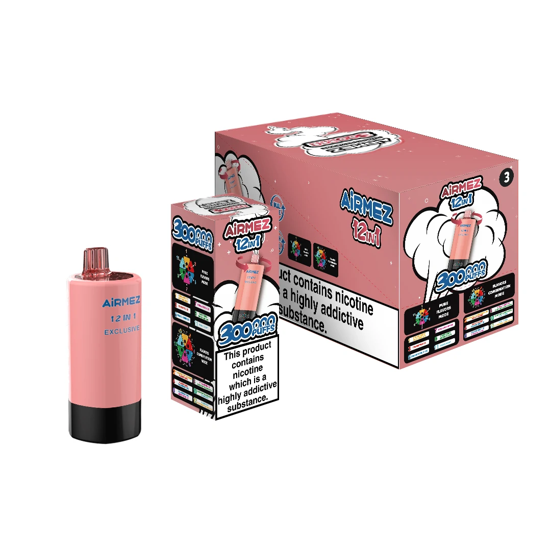 Airmez 300000パフ 12-in-1 使い捨て電子タバコ 画像3