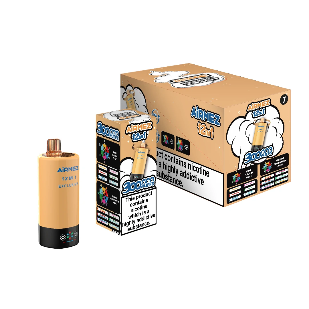 Airmez 300000パフ 12-in-1 使い捨て電子タバコ 画像7