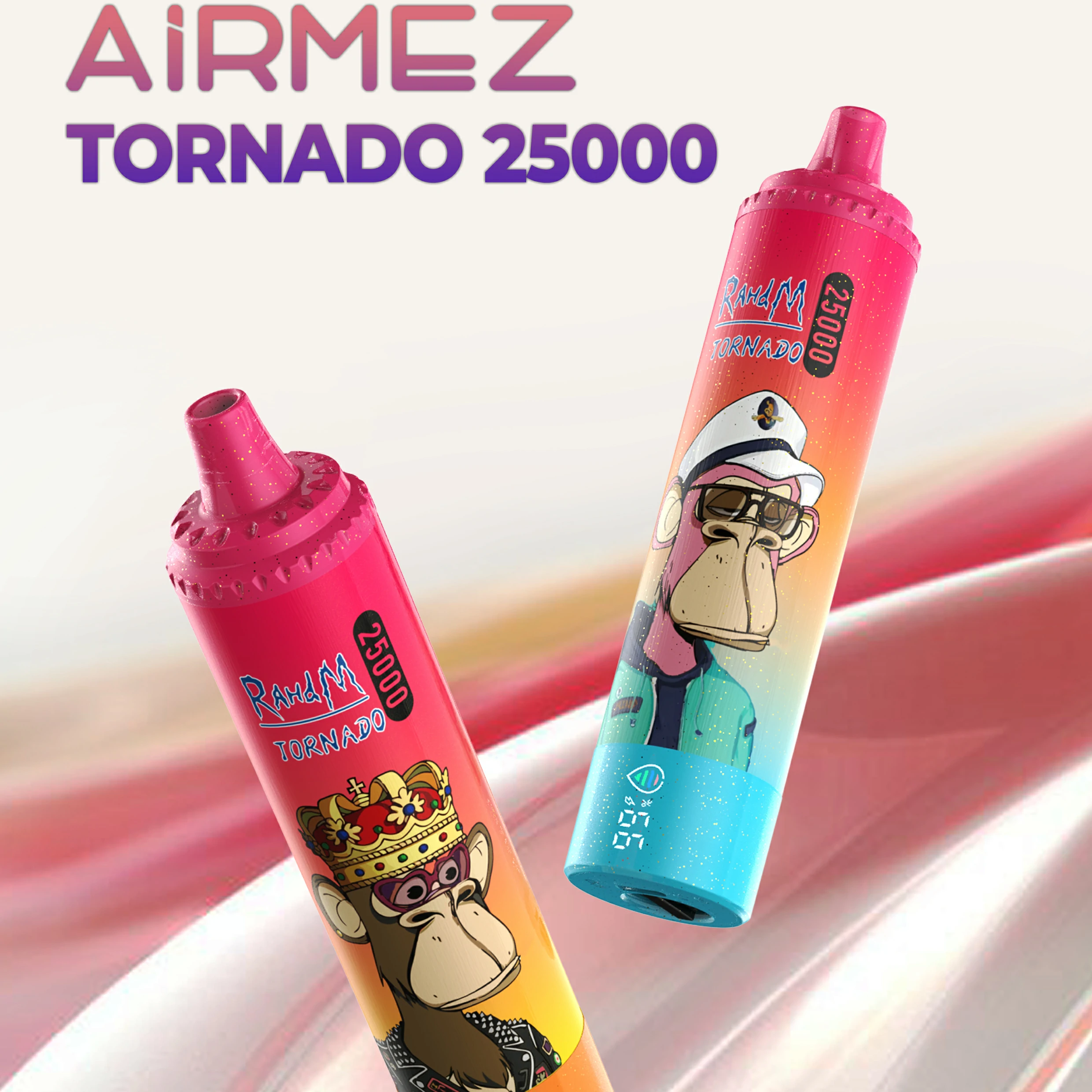 Airmez Tornado 25000パフ 使い捨て電子タバコ