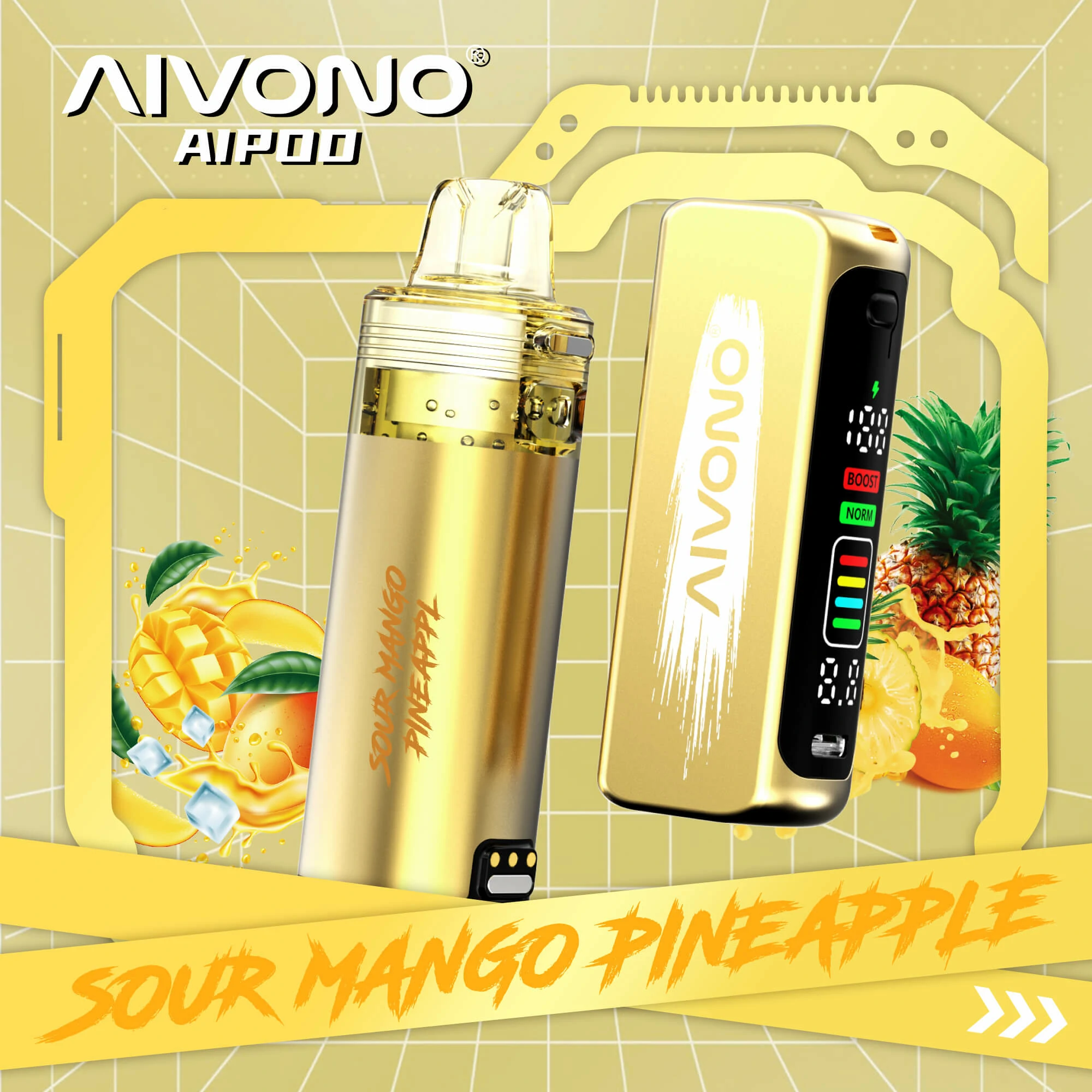 AIVONO AIM AIPOD KIT 30000パフ 使い捨て電子タバコ 画像9