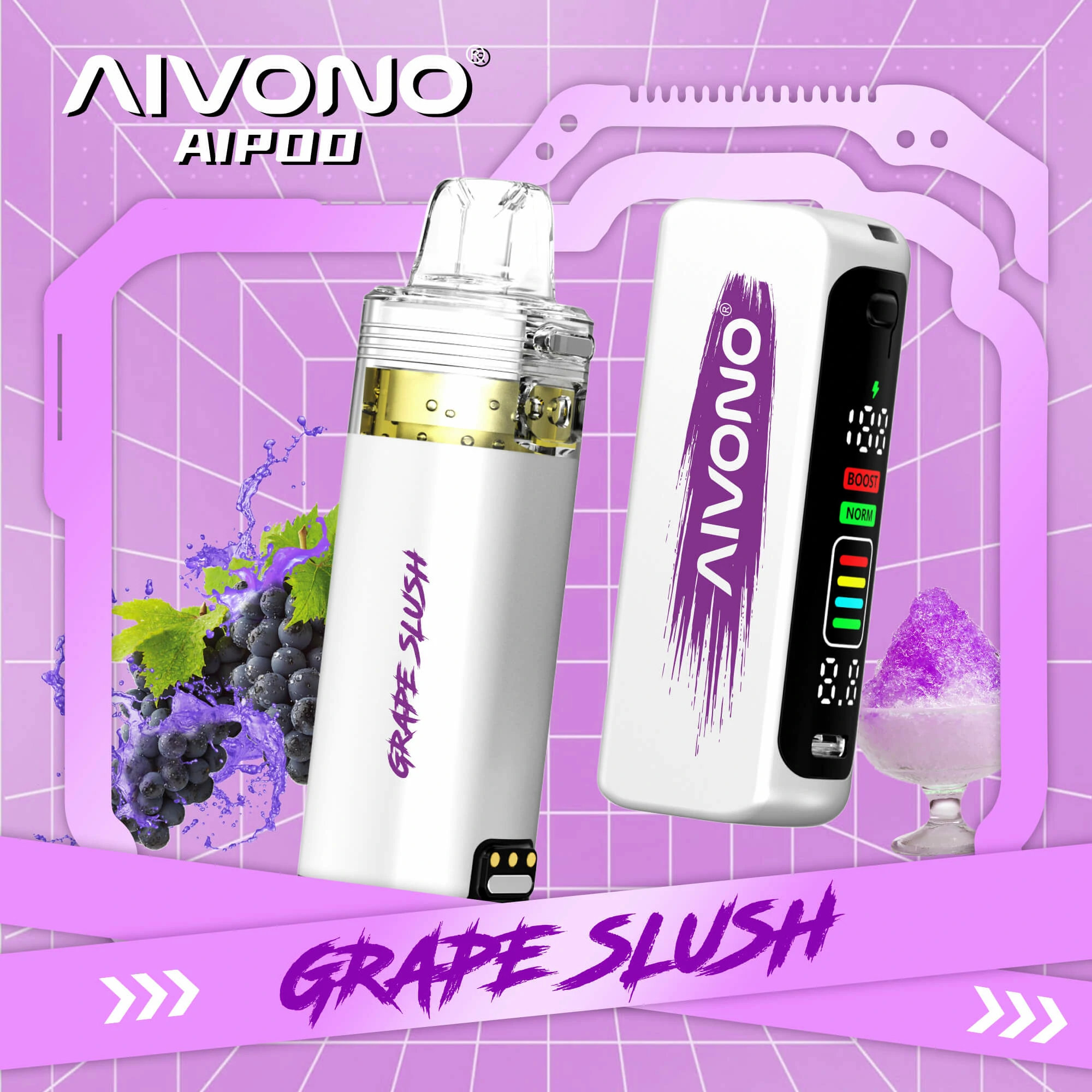 AIVONO AIM AIPOD KIT 30000パフ 使い捨て電子タバコ 画像8