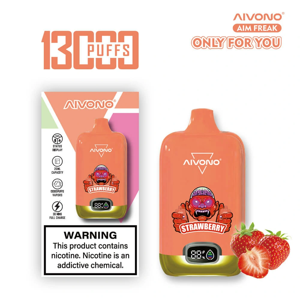 Aivono Aim Freak 13000パフ 使い捨て電子タバコ 画像3