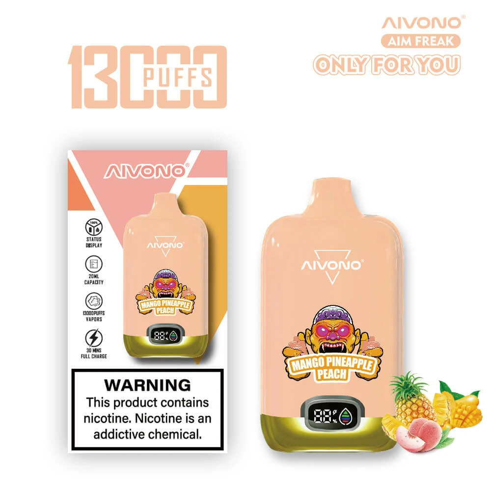 Aivono Aim Freak 13000パフ 使い捨て電子タバコ 画像6