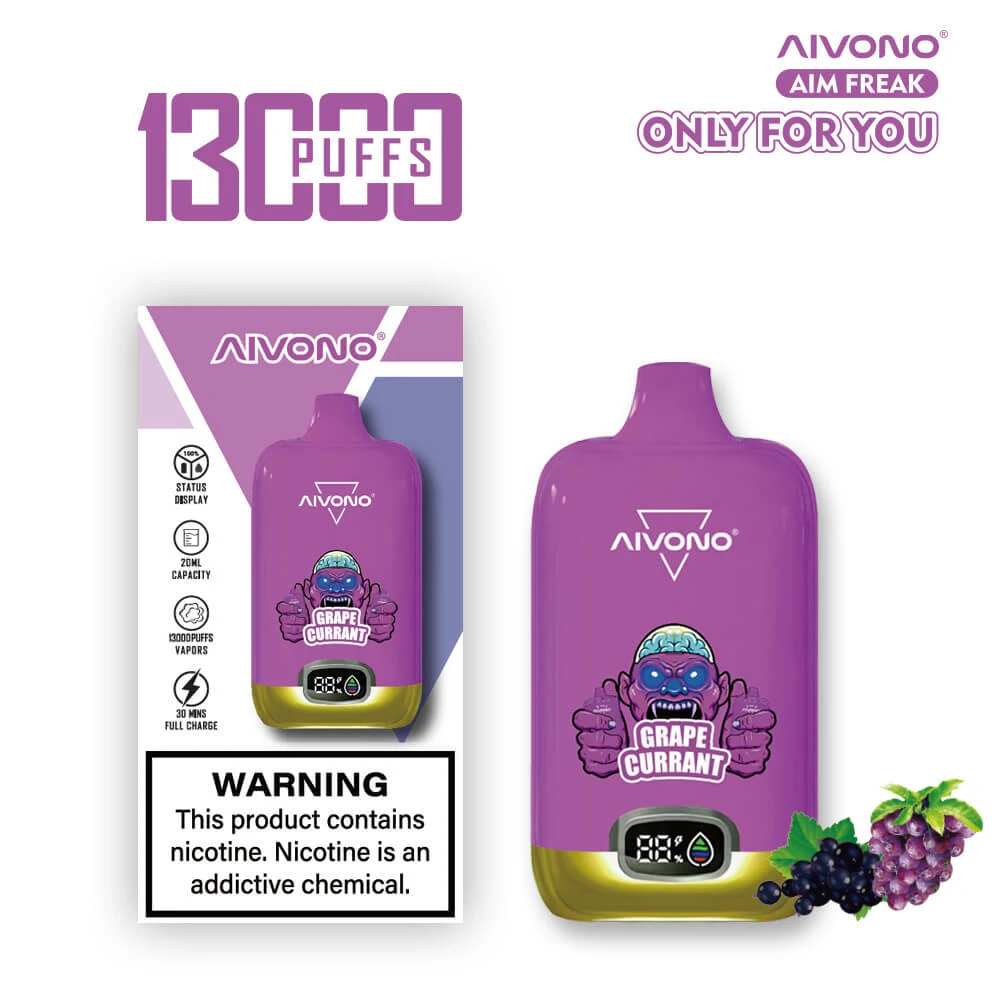 Aivono Aim Freak 13000パフ 使い捨て電子タバコ 画像4