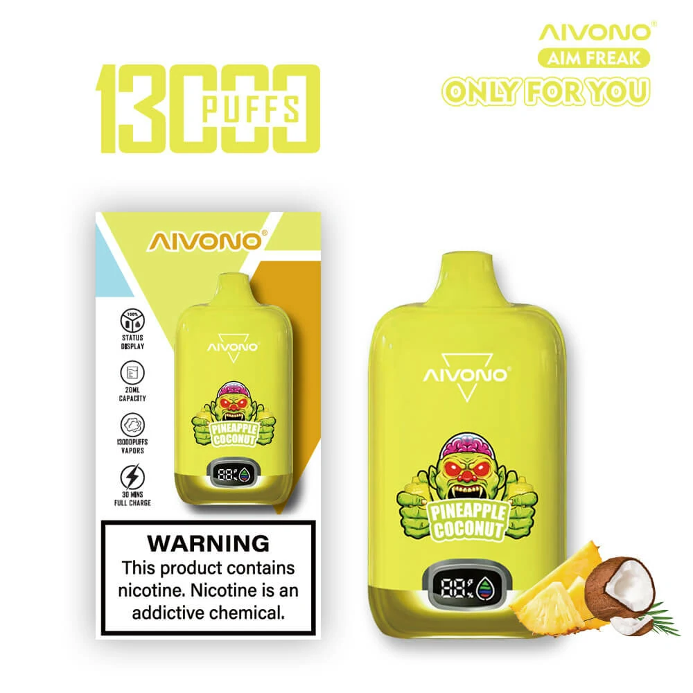 Aivono Aim Freak 13000パフ 使い捨て電子タバコ 画像8