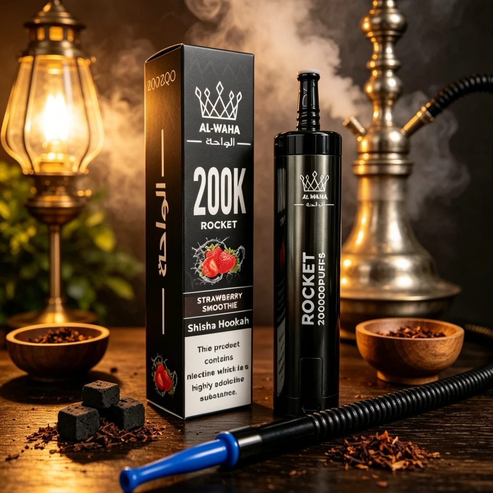 Al WAHA Rocket 200000パフ 使い捨て電子タバコ 画像3