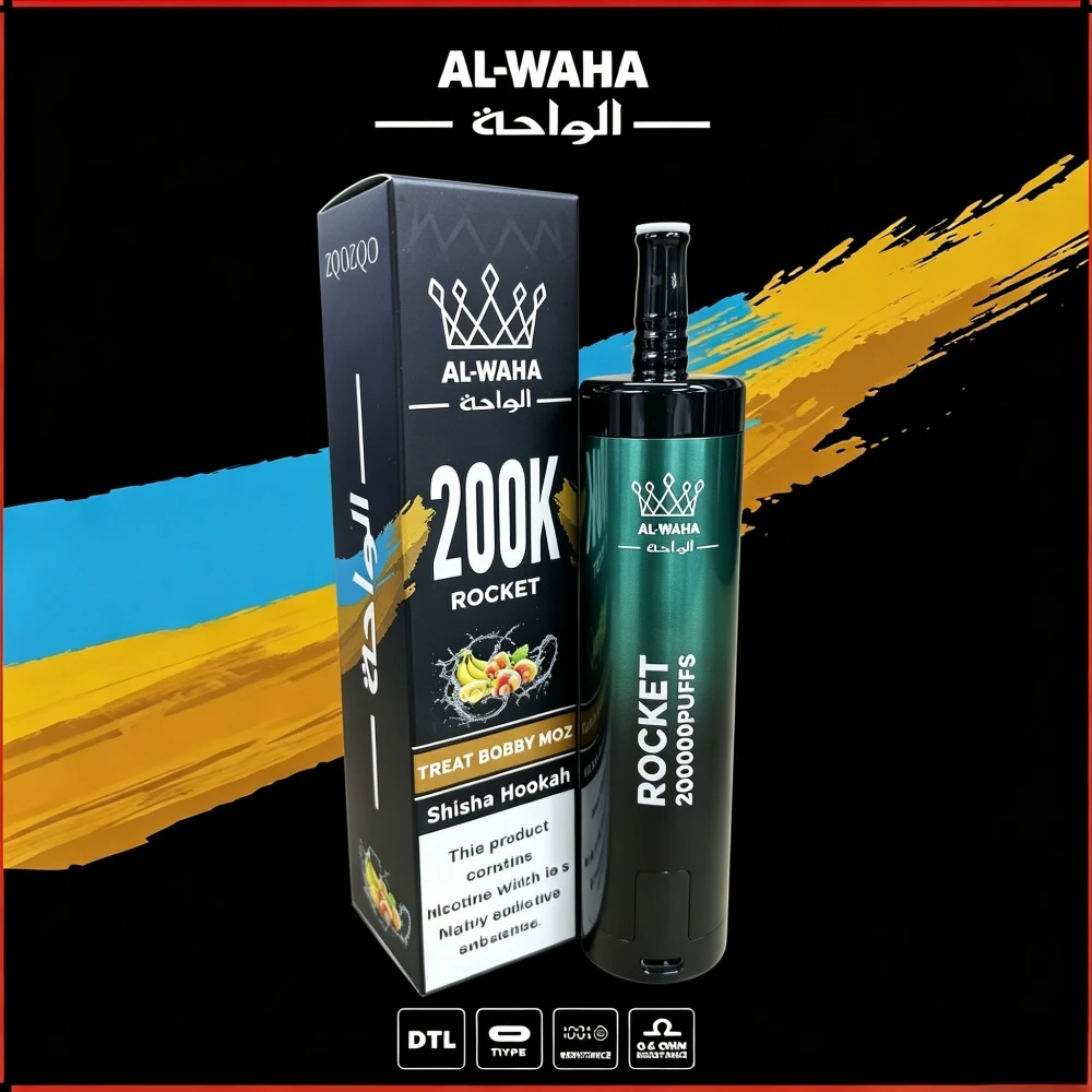 Al WAHA Rocket 200000パフ 使い捨て電子タバコ 画像8