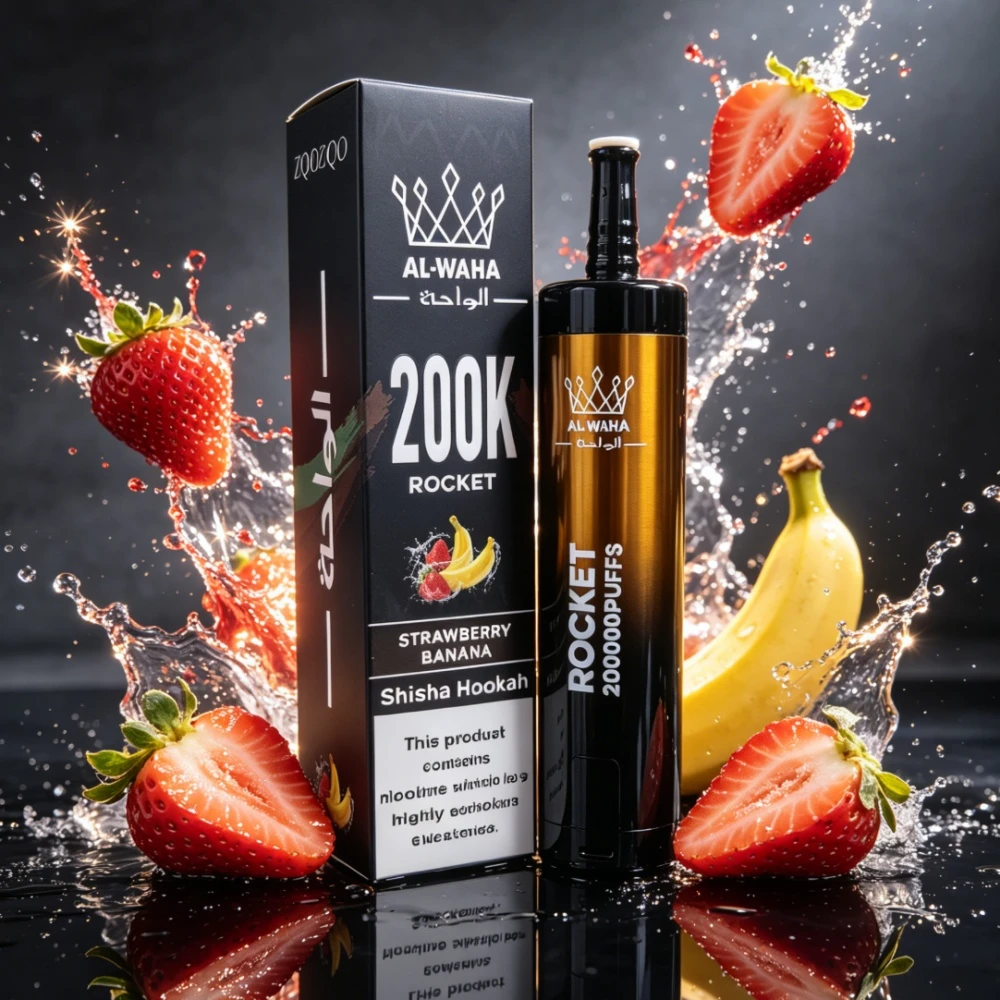Al WAHA Rocket 200000パフ 使い捨て電子タバコ 画像9