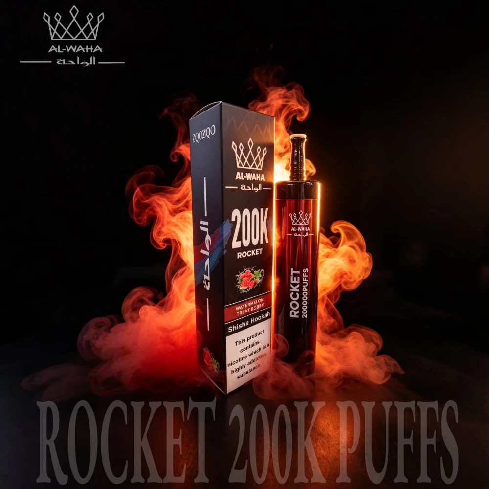 Al WAHA Rocket 200000パフ 使い捨て電子タバコ