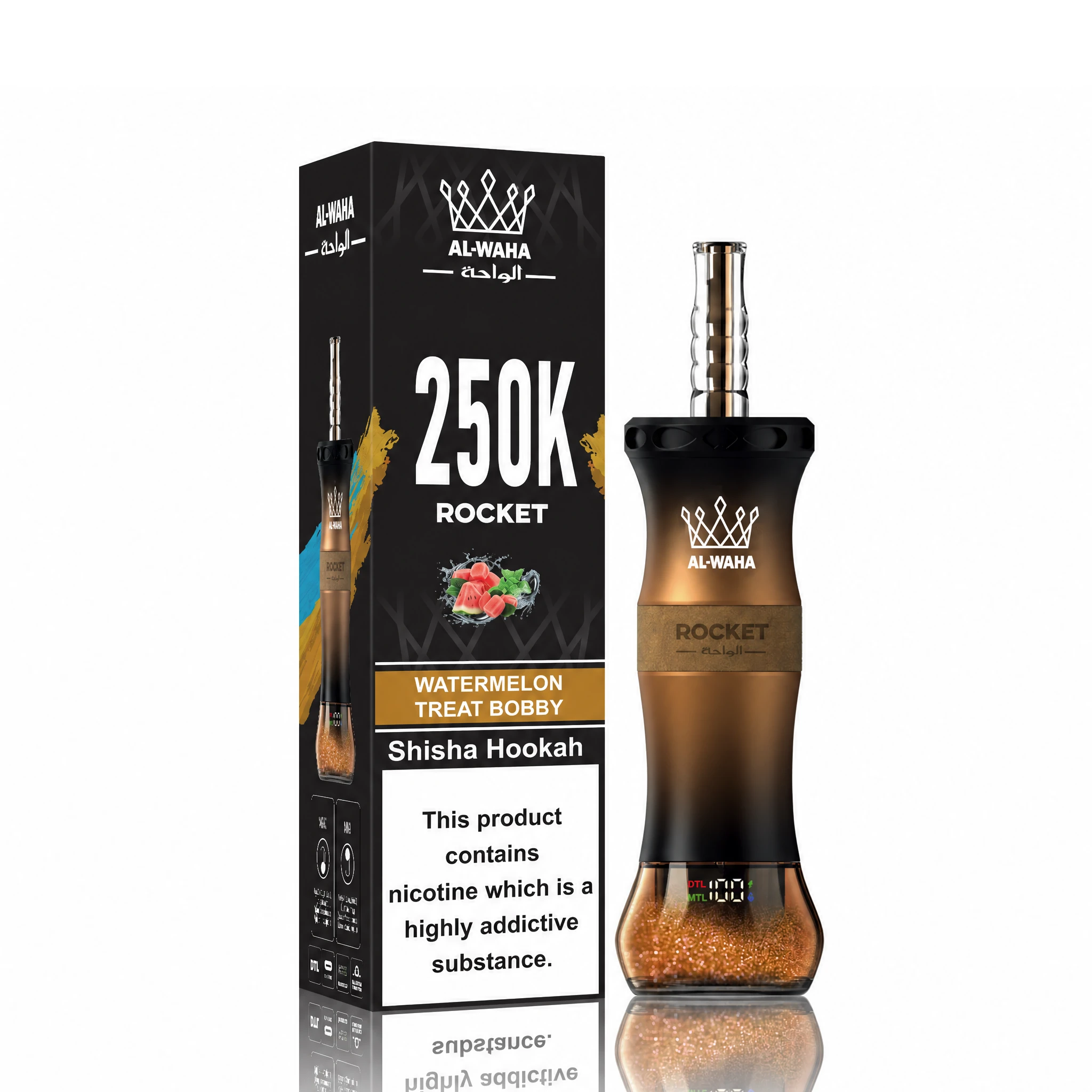 Al WAHA Rocket 250000パフ 使い捨て電子タバコ 画像10