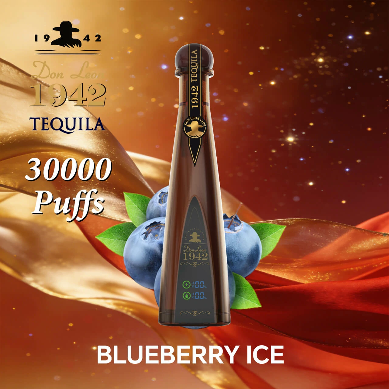 Humo Solaris Tequila Don Leon 1942 30000パフ 使い捨て電子タバコ 画像7