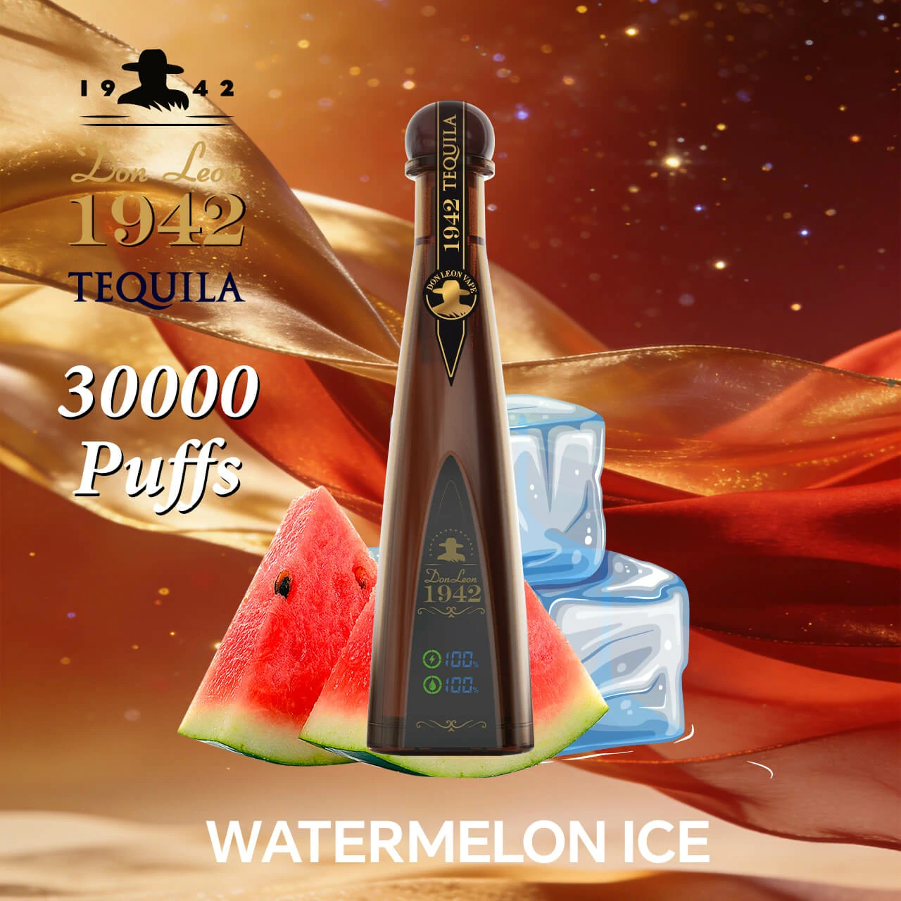 Humo Solaris Tequila Don Leon 1942 30000パフ 使い捨て電子タバコ 画像2