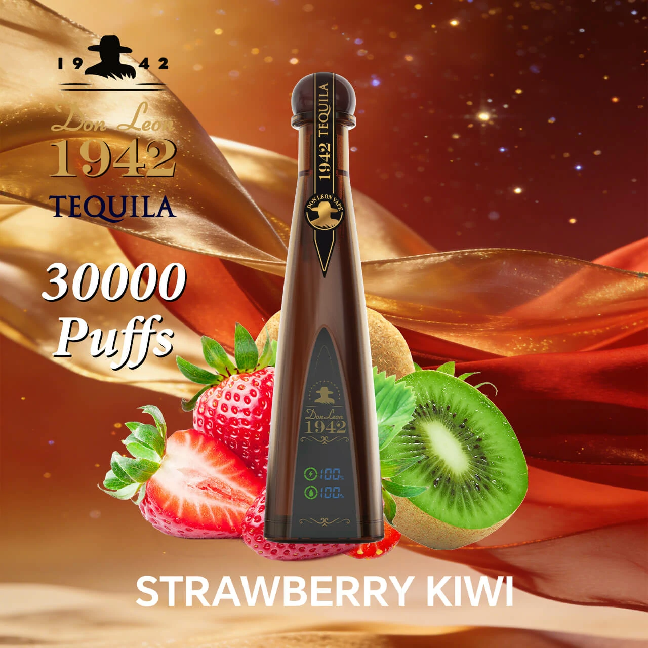 Humo Solaris Tequila Don Leon 1942 30000パフ 使い捨て電子タバコ 画像6