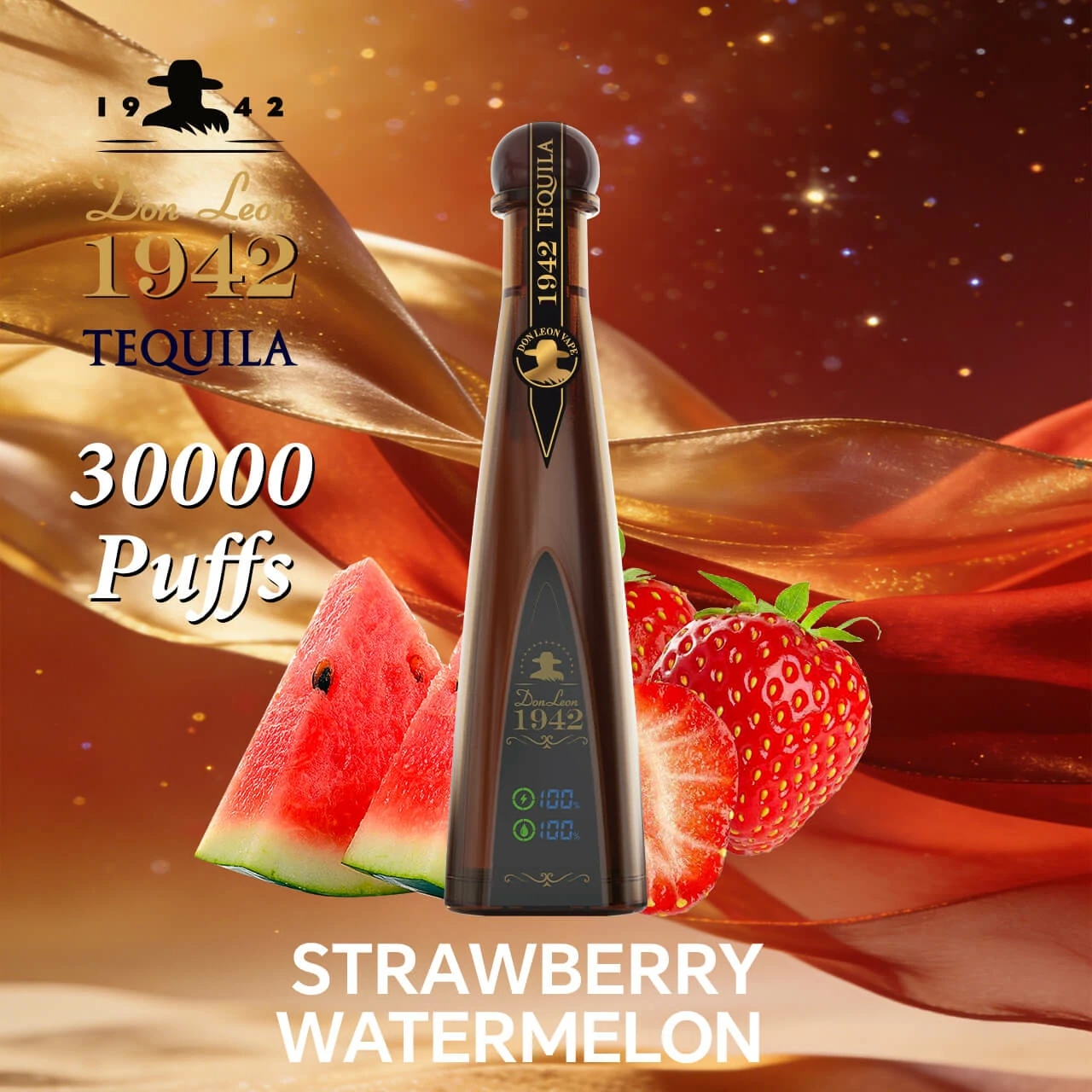 Humo Solaris Tequila Don Leon 1942 30000パフ 使い捨て電子タバコ 画像11