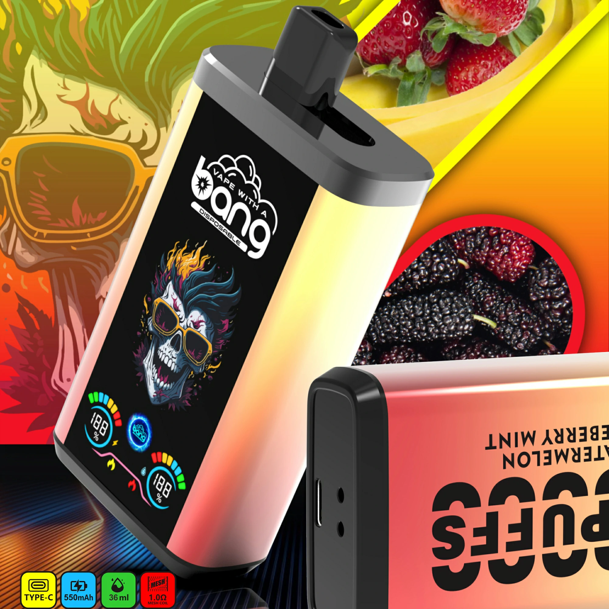 BANG B30S 30000パフ 使い捨て電子タバコ 画像4