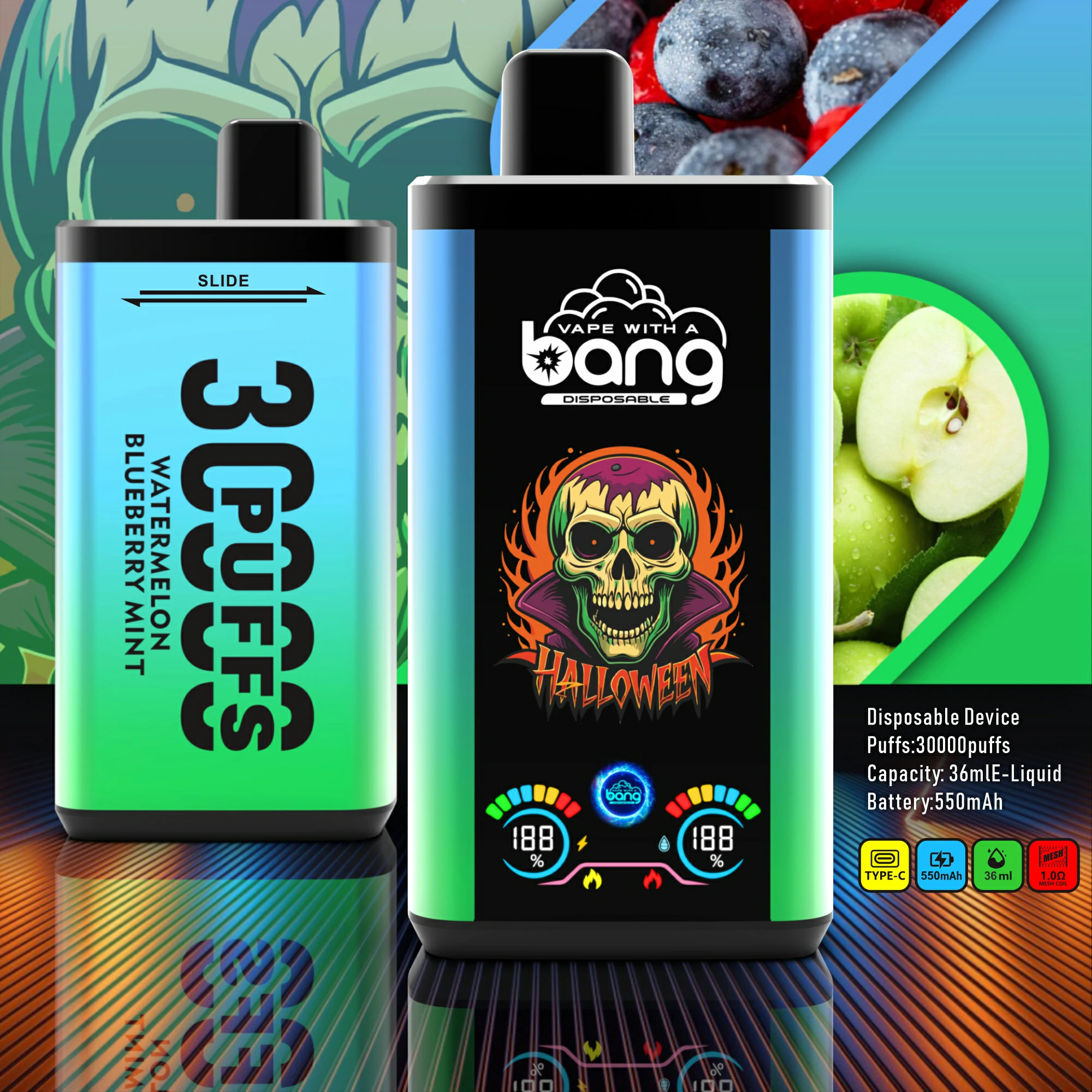 BANG B30S 30000パフ 使い捨て電子タバコ 画像3