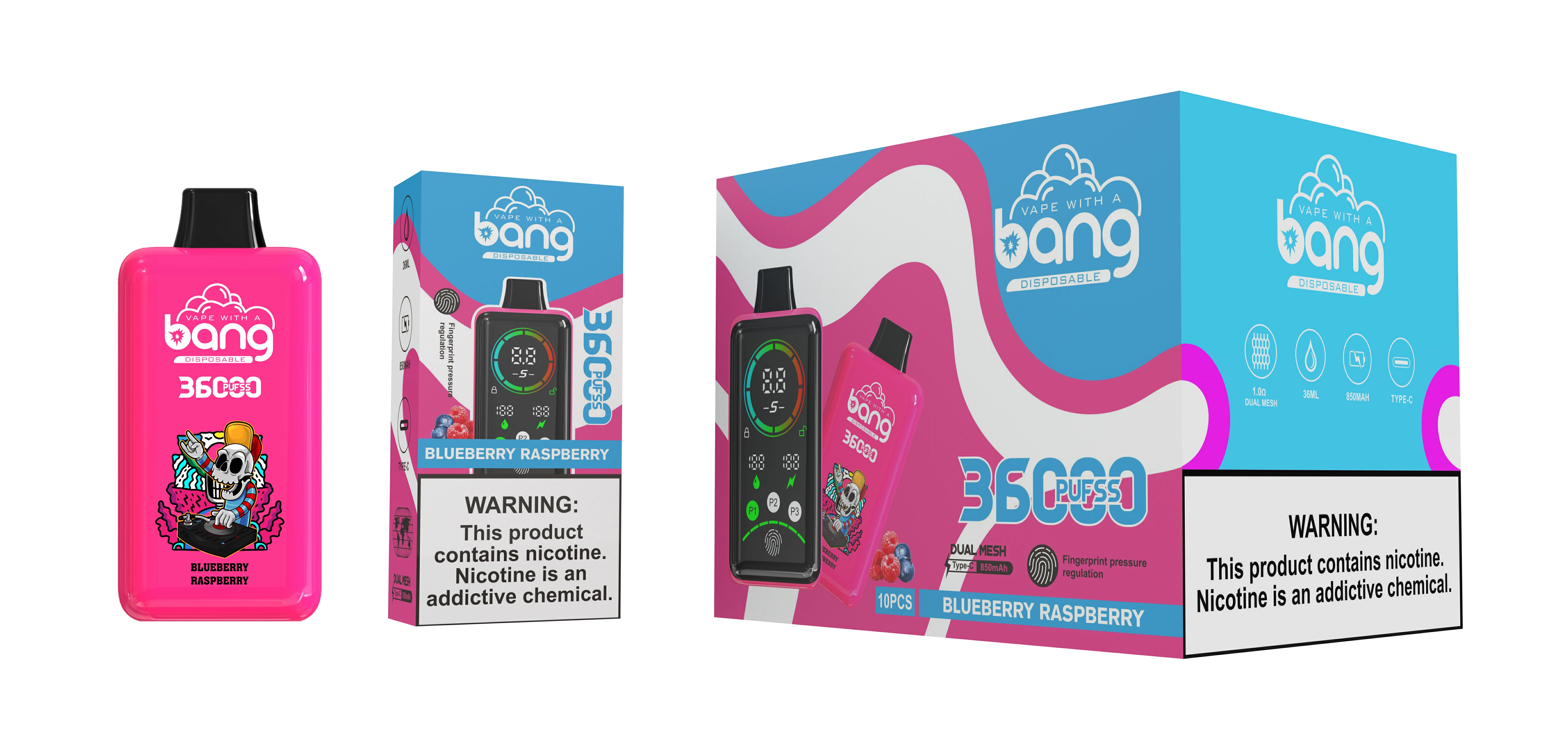 BANG 36000パフ 使い捨て電子タバコ 画像8