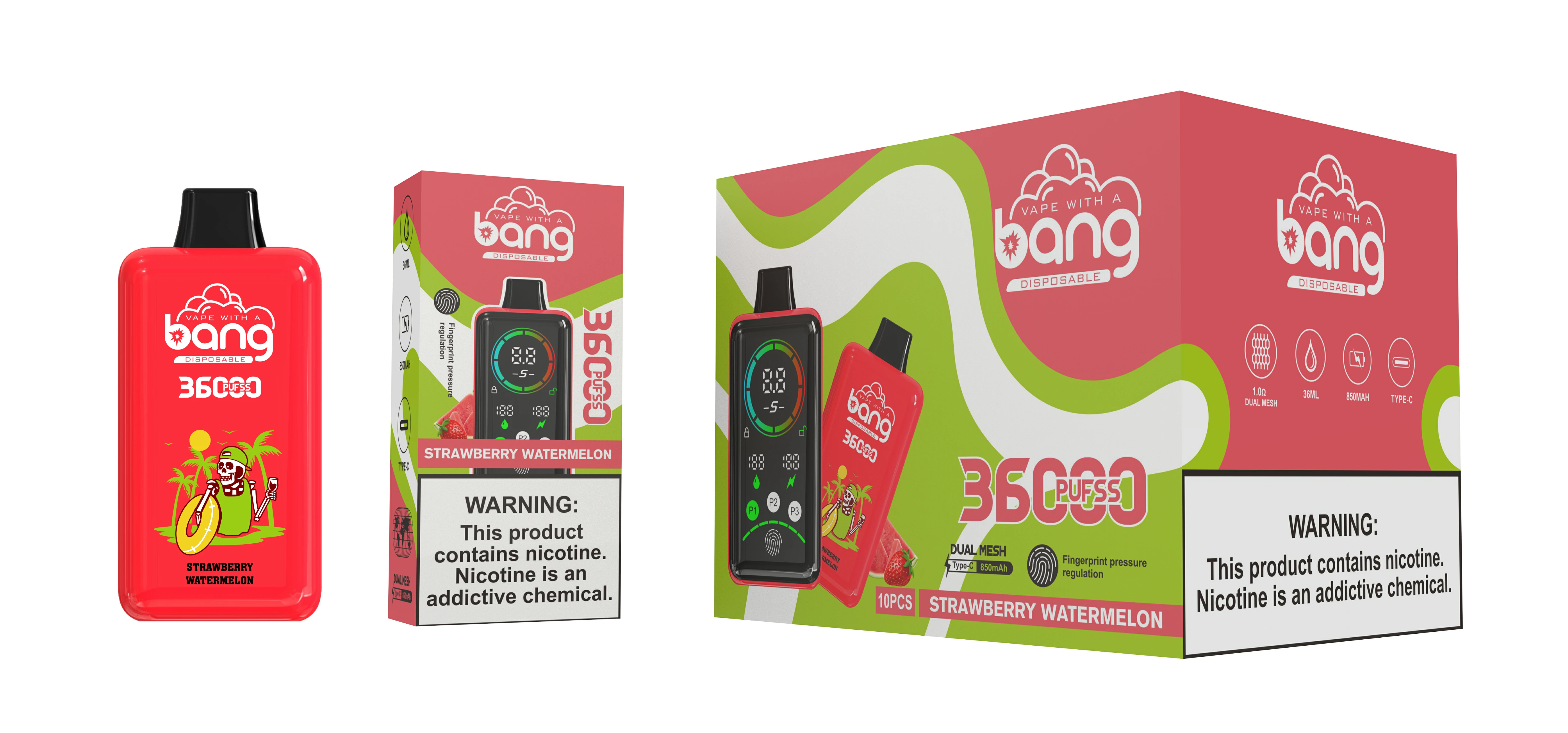 BANG 36000パフ 使い捨て電子タバコ 画像3