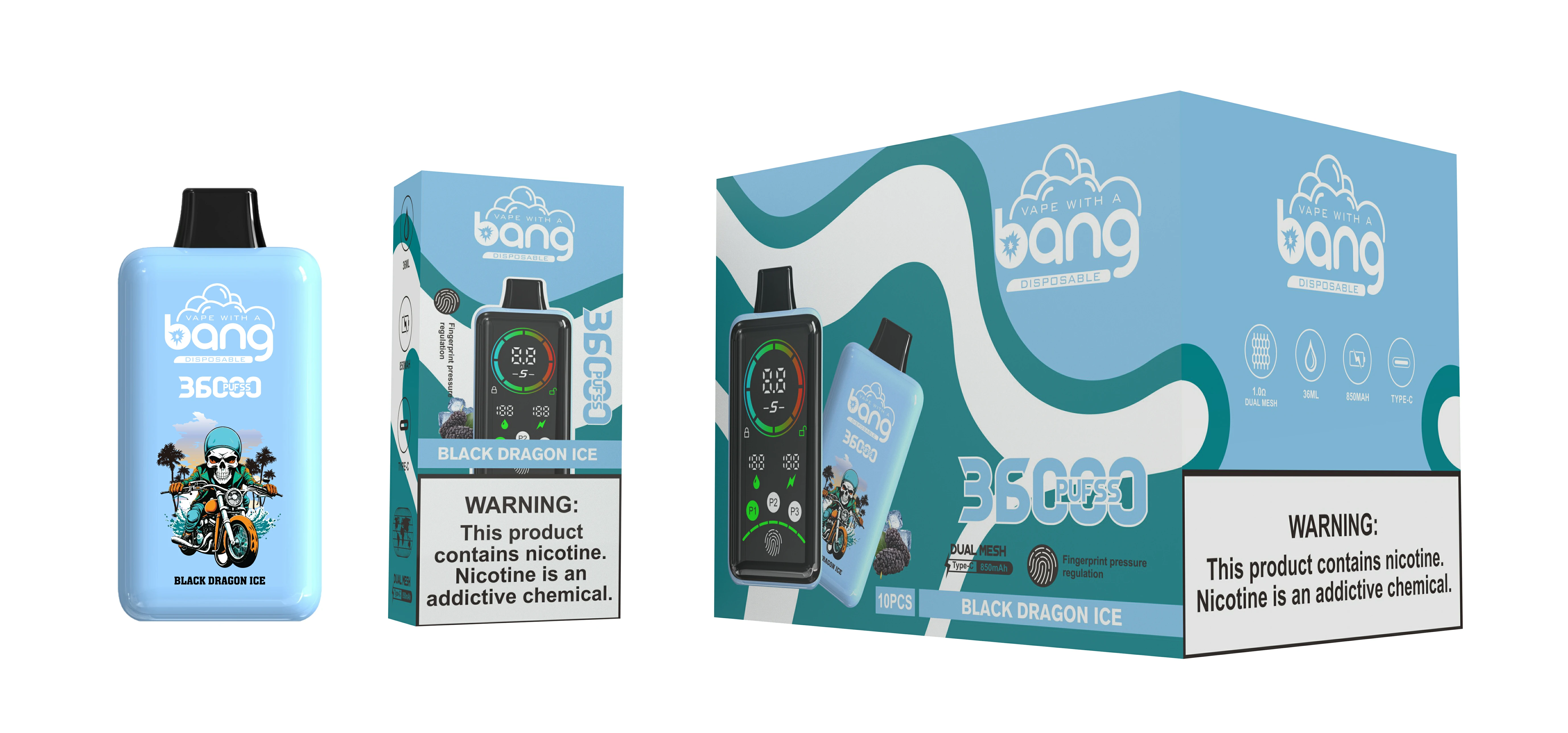 BANG 36000パフ 使い捨て電子タバコ 画像4