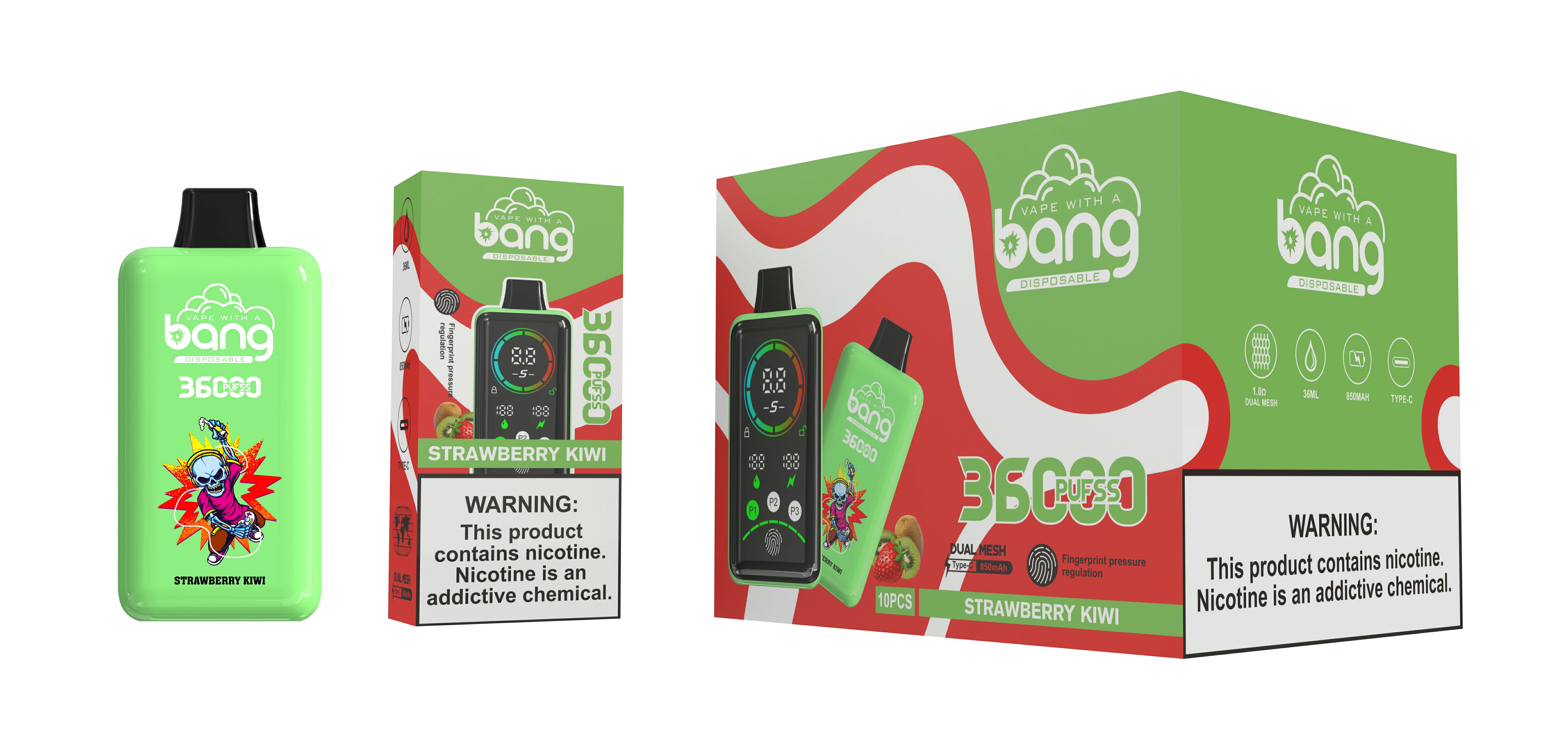 BANG 36000パフ 使い捨て電子タバコ 画像6