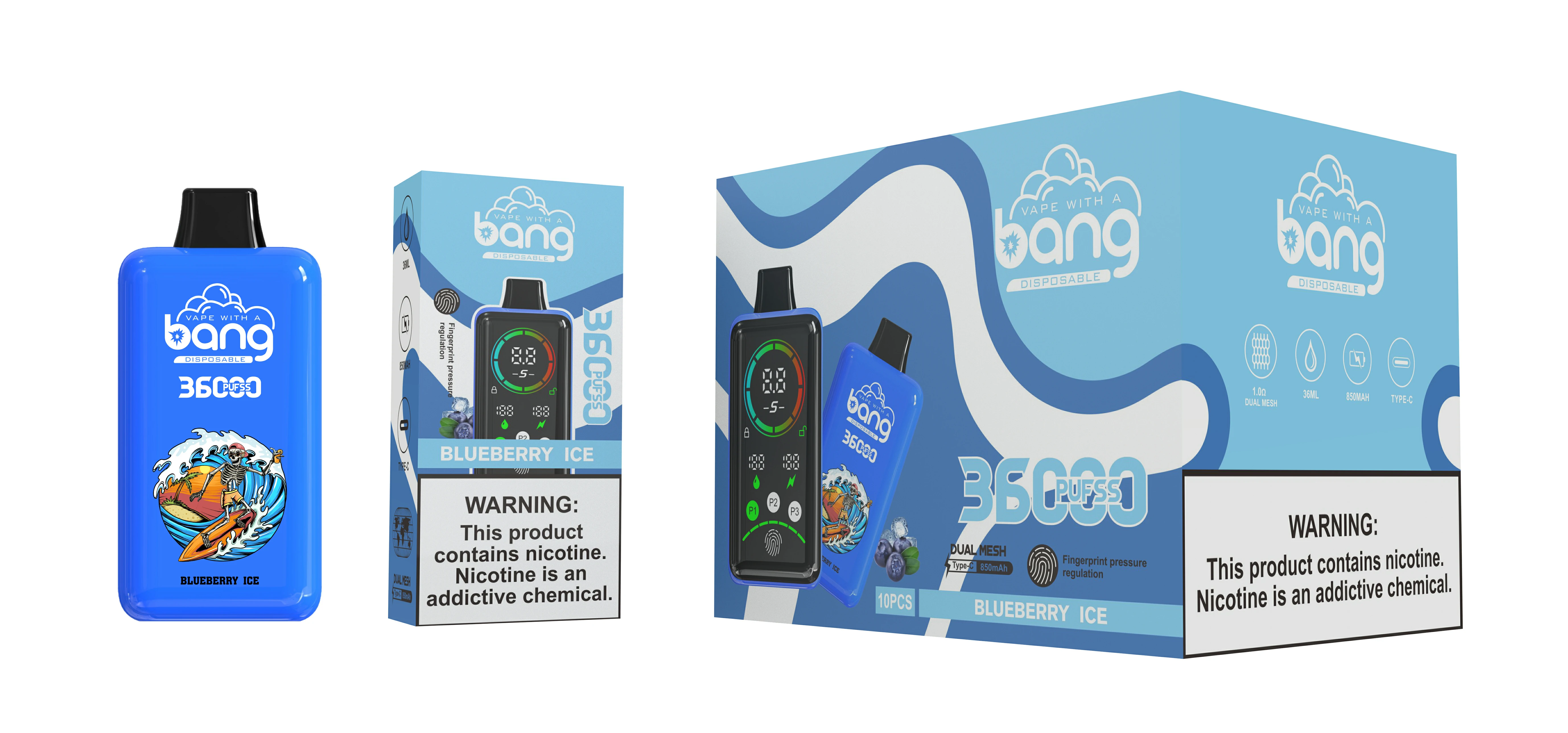 BANG 36000パフ 使い捨て電子タバコ 画像7