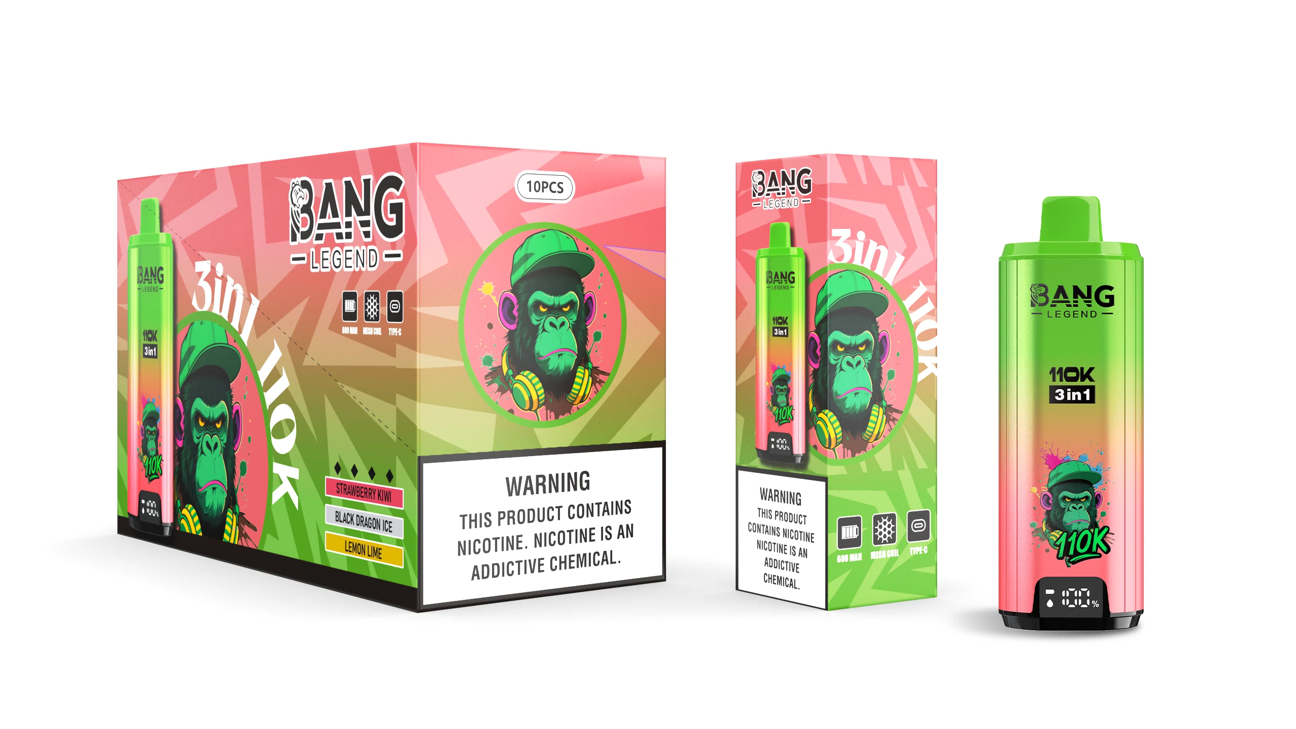Bang Legend 110000パフ 使い捨て電子タバコ 画像8
