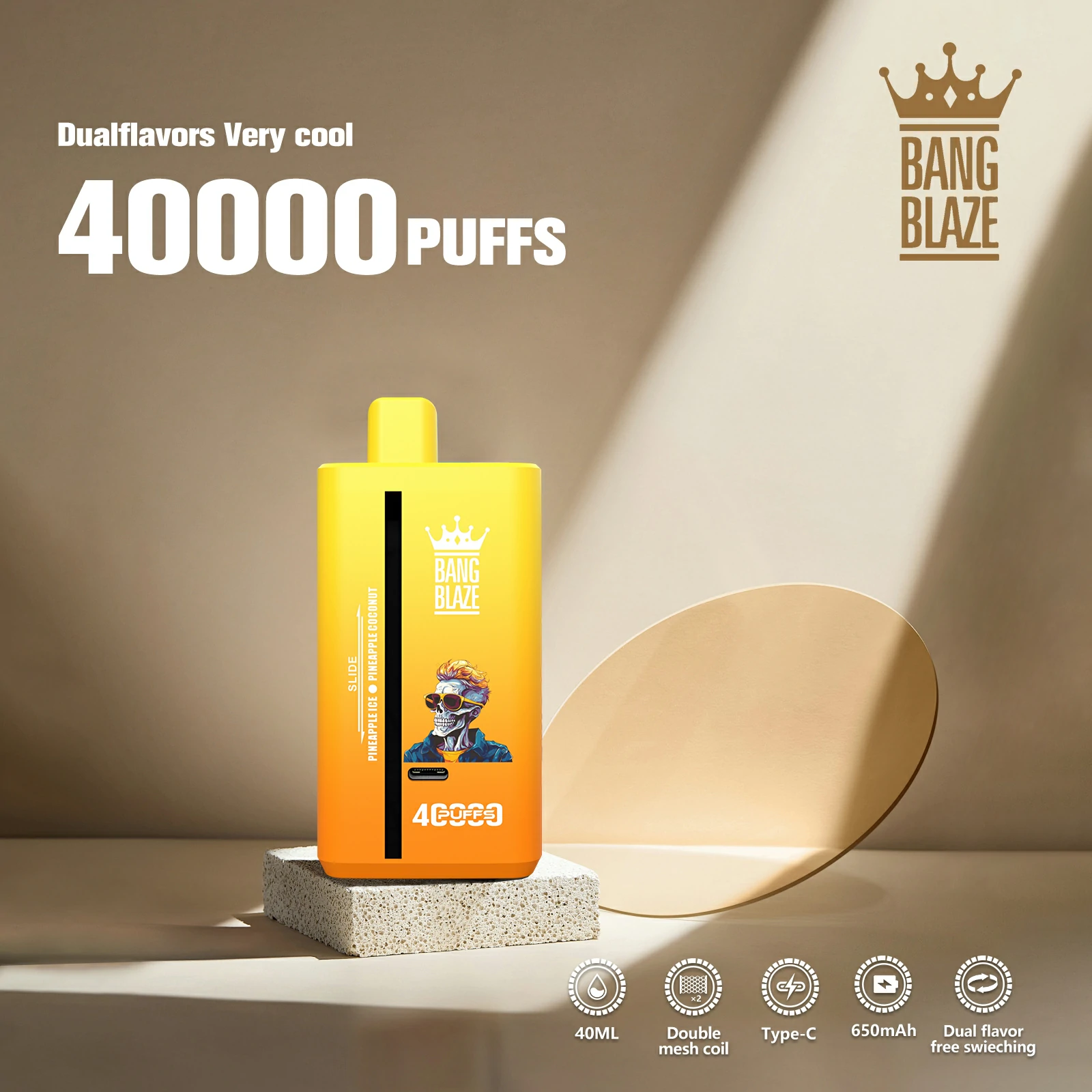 Bang Blaze 40000パフ 使い捨て電子タバコ 画像4