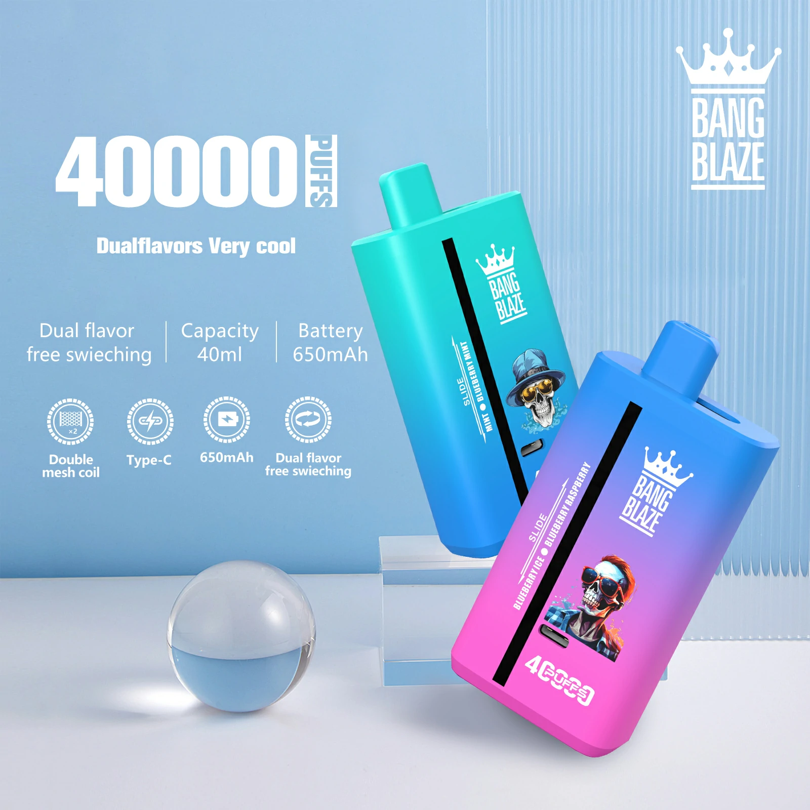 Bang Blaze 40000パフ 使い捨て電子タバコ 画像2