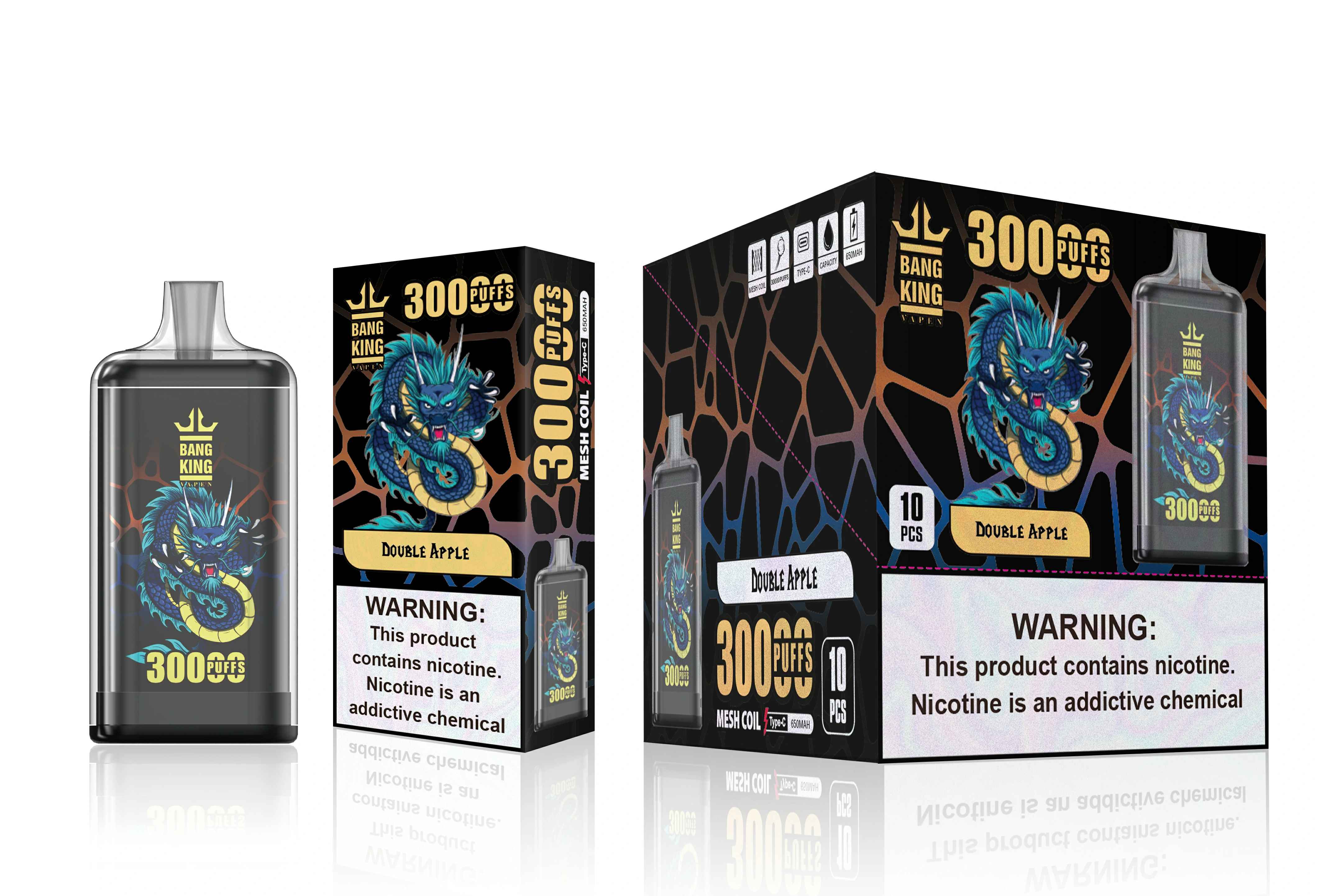 Bang King Totem 30000パフ 使い捨て電子タバコ 画像7