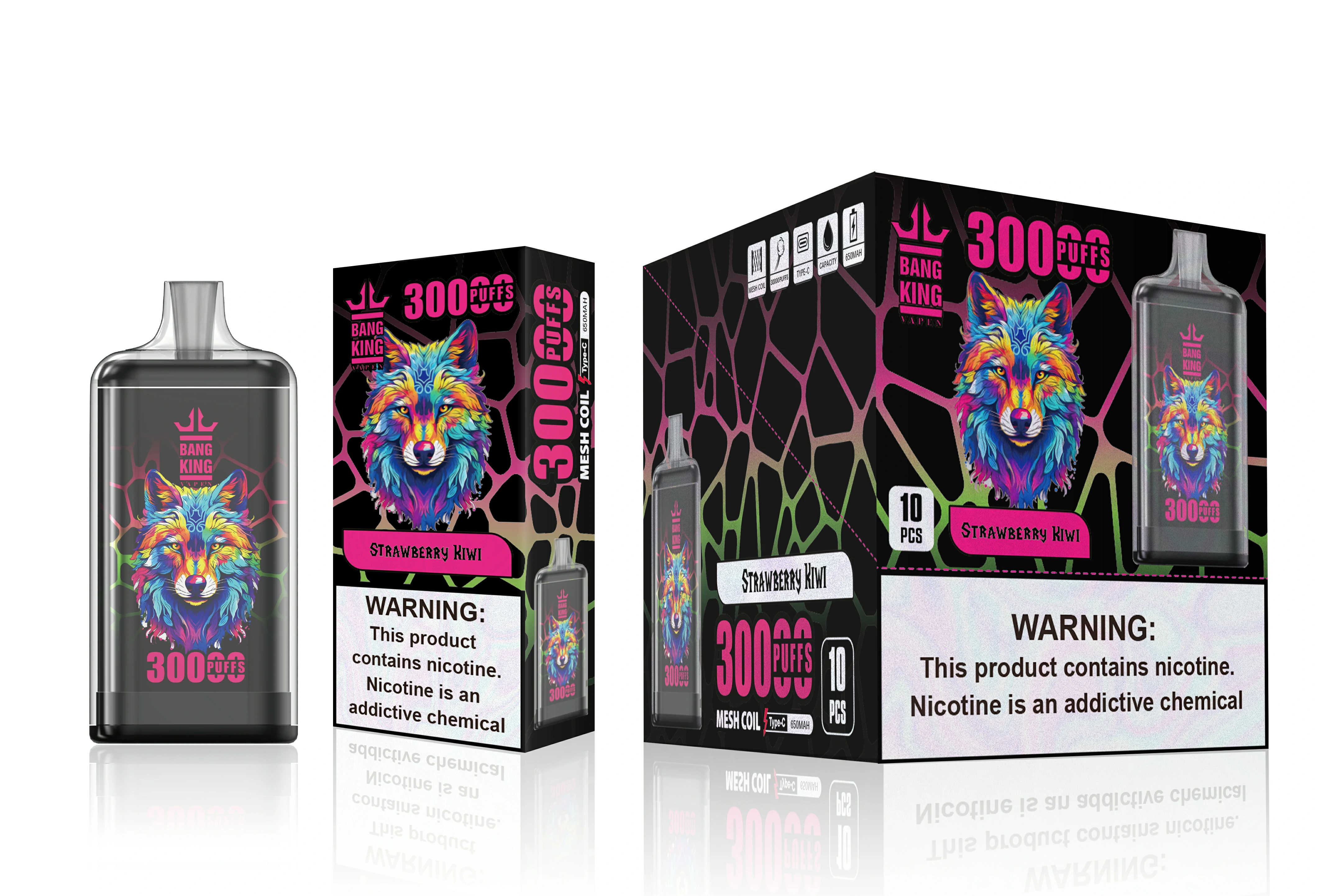 Bang King Totem 30000パフ 使い捨て電子タバコ 画像8