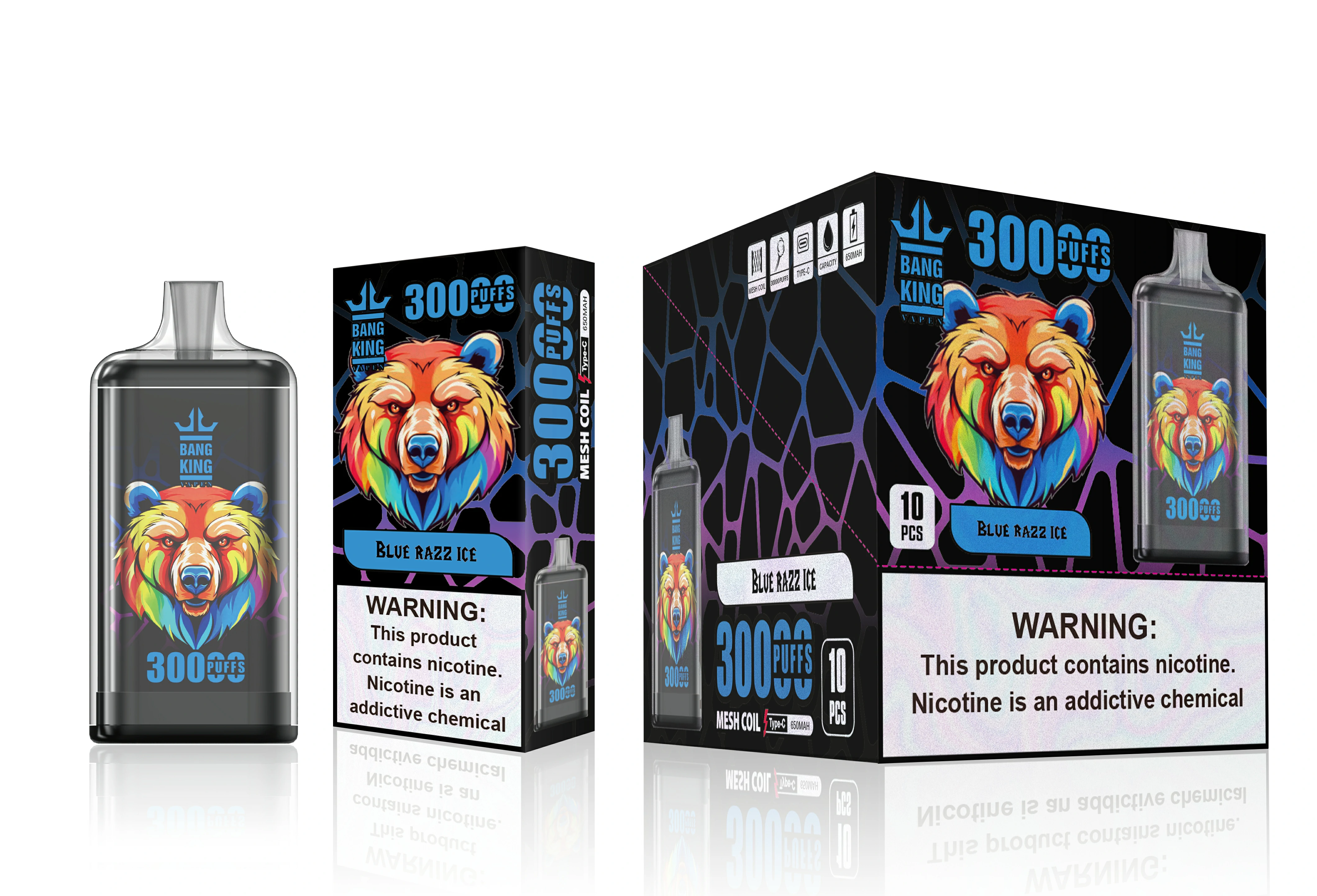 Bang King Totem 30000パフ 使い捨て電子タバコ 画像5