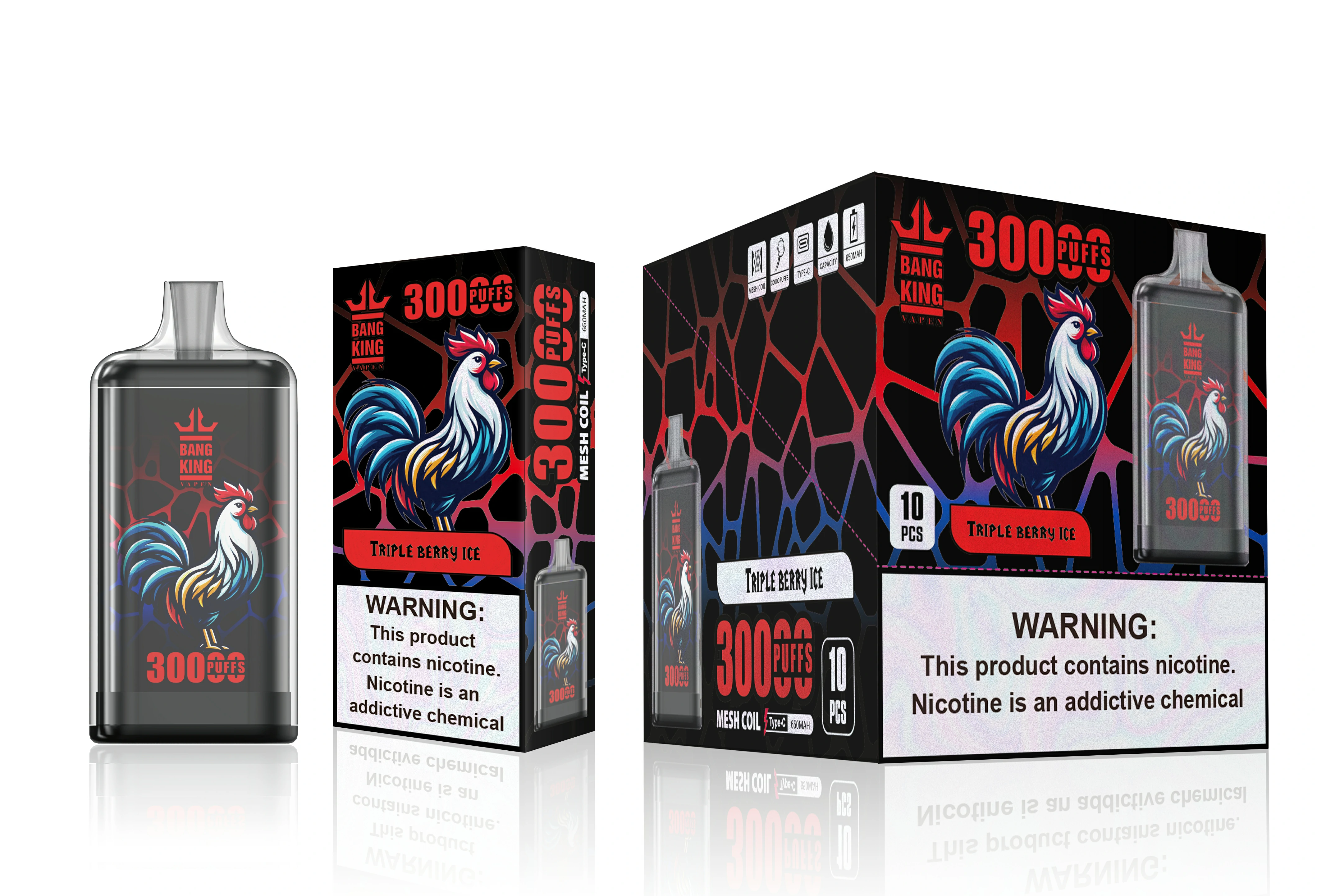 Bang King Totem 30000パフ 使い捨て電子タバコ 画像6