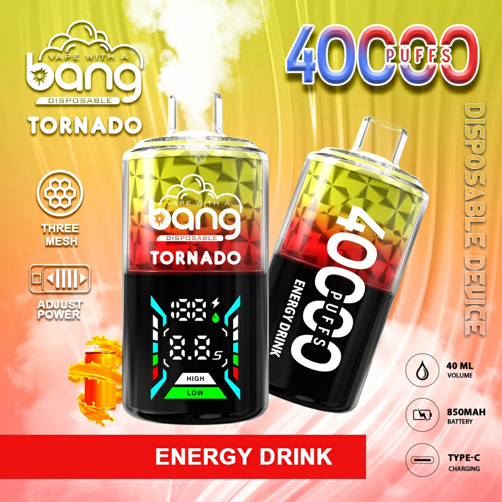 Bang Tornado 40000パフ 使い捨て電子タバコ 画像6