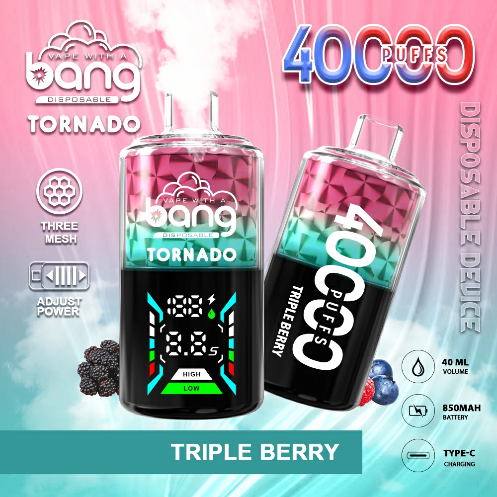 Bang Tornado 40000パフ 使い捨て電子タバコ 画像7