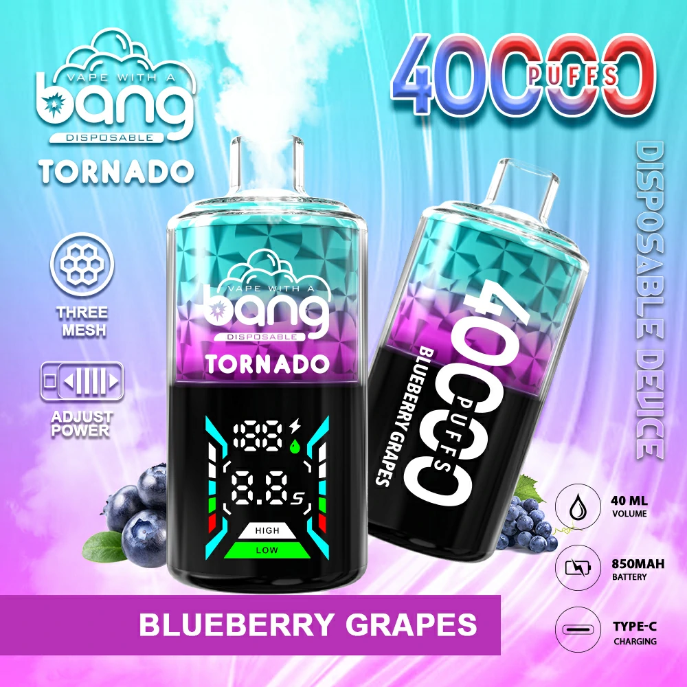 Bang Tornado 40000パフ 使い捨て電子タバコ 画像3