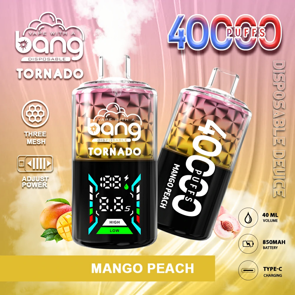 Bang Tornado 40000パフ 使い捨て電子タバコ 画像9