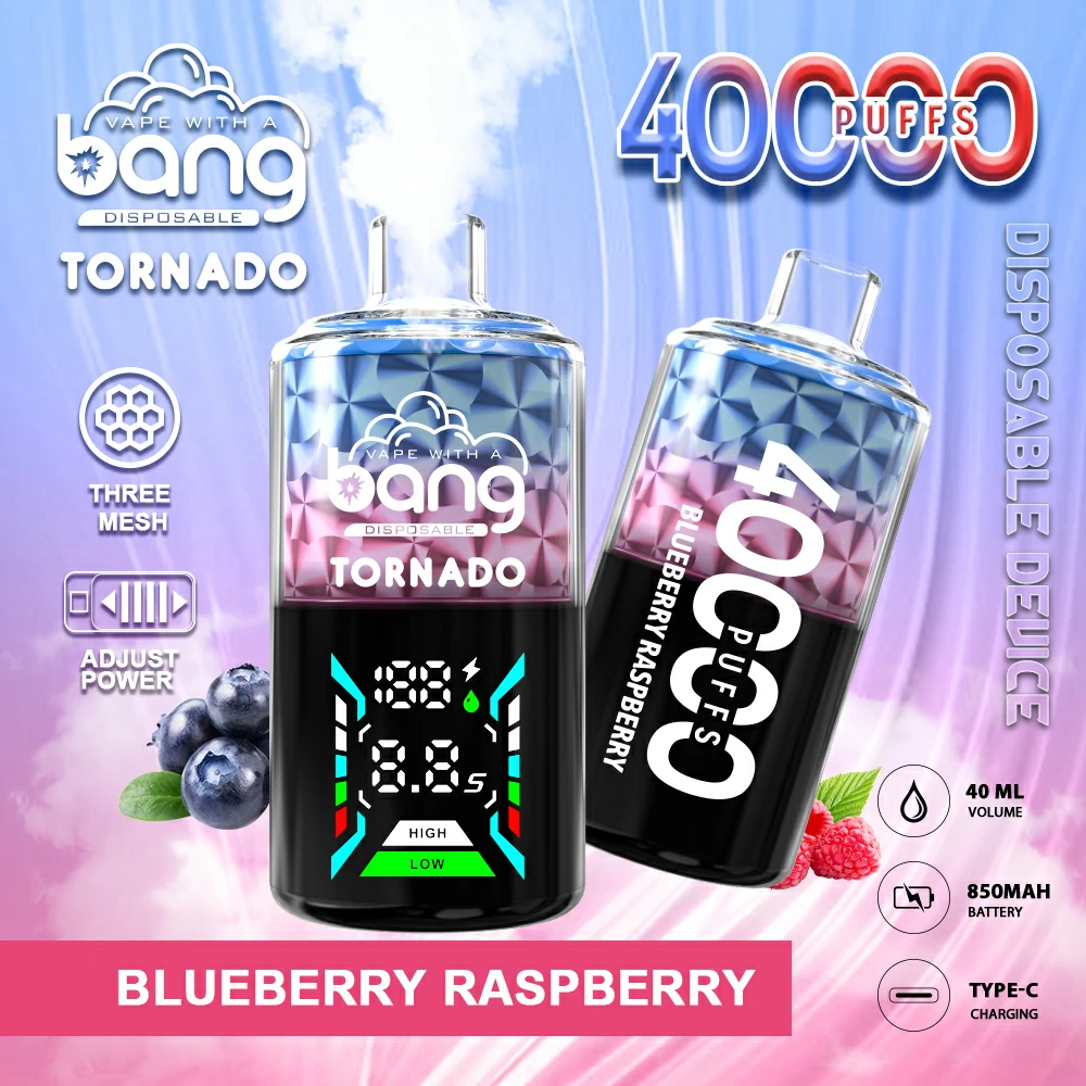 Bang Tornado 40000パフ 使い捨て電子タバコ 画像8