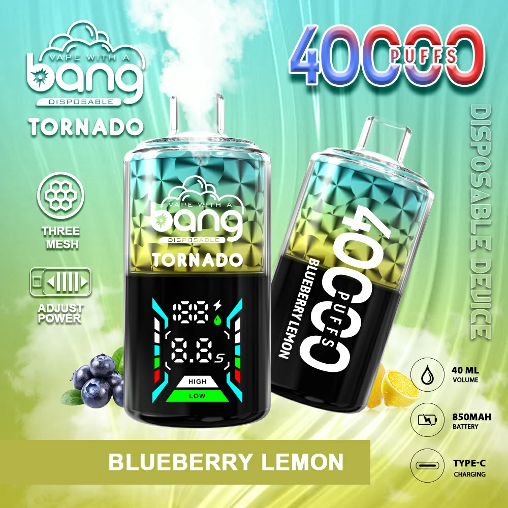 Bang Tornado 40000パフ 使い捨て電子タバコ 画像5
