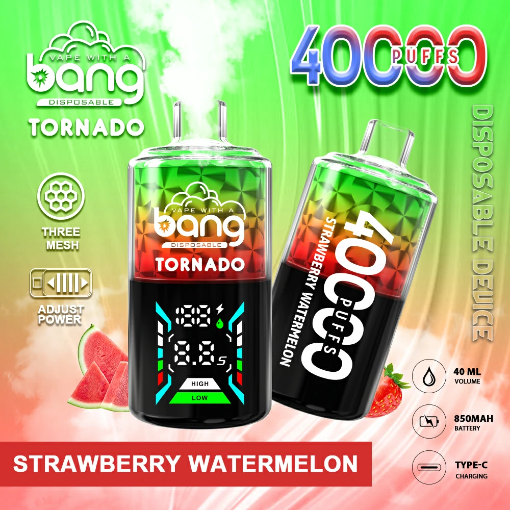 Bang Tornado 40000パフ 使い捨て電子タバコ 画像2