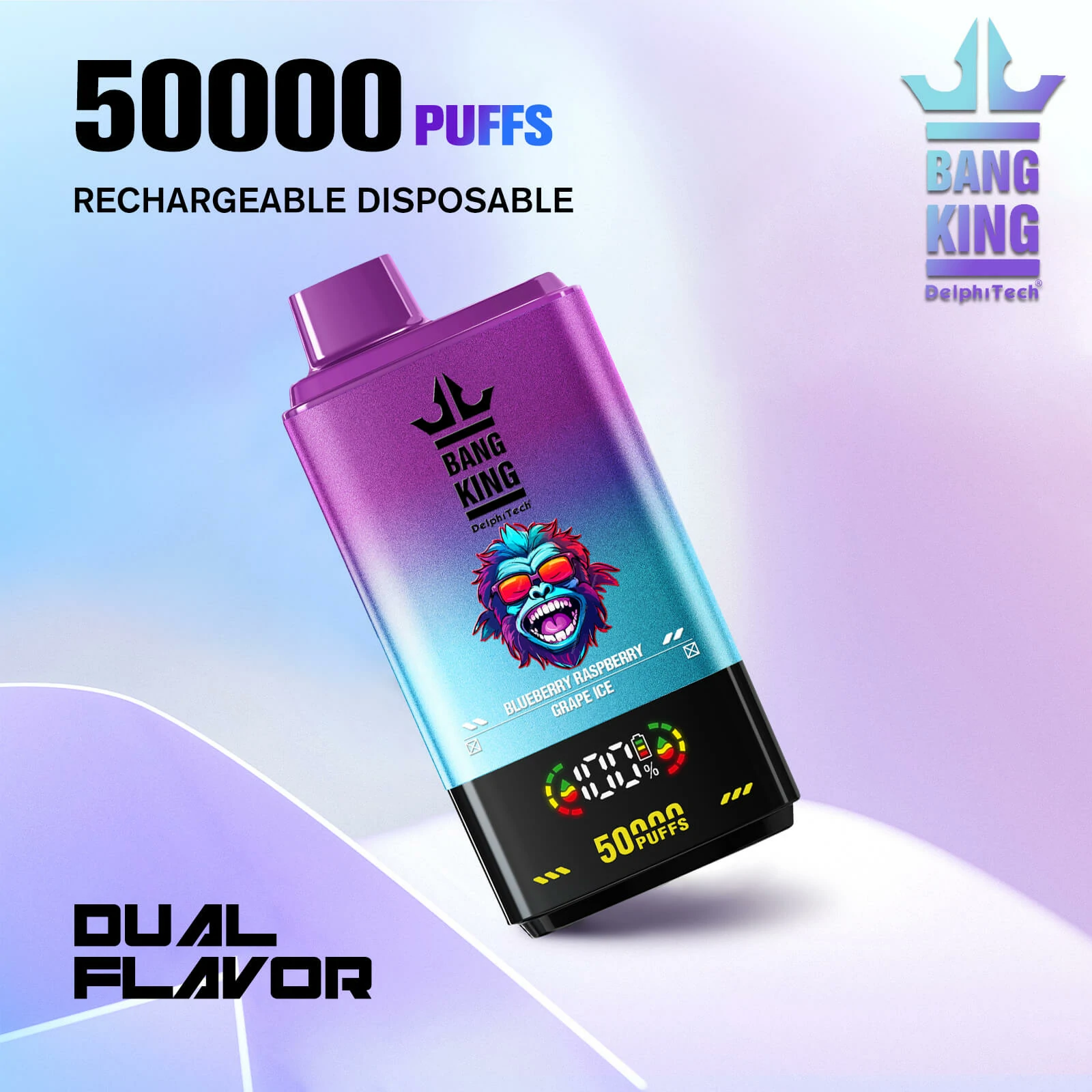 Bang King Twins 50000パフ 使い捨て電子タバコ 画像5