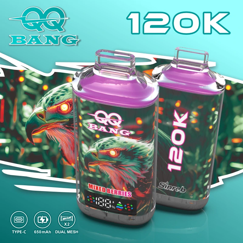BANG QQ Crystal 120000パフ 使い捨て電子タバコ 画像10