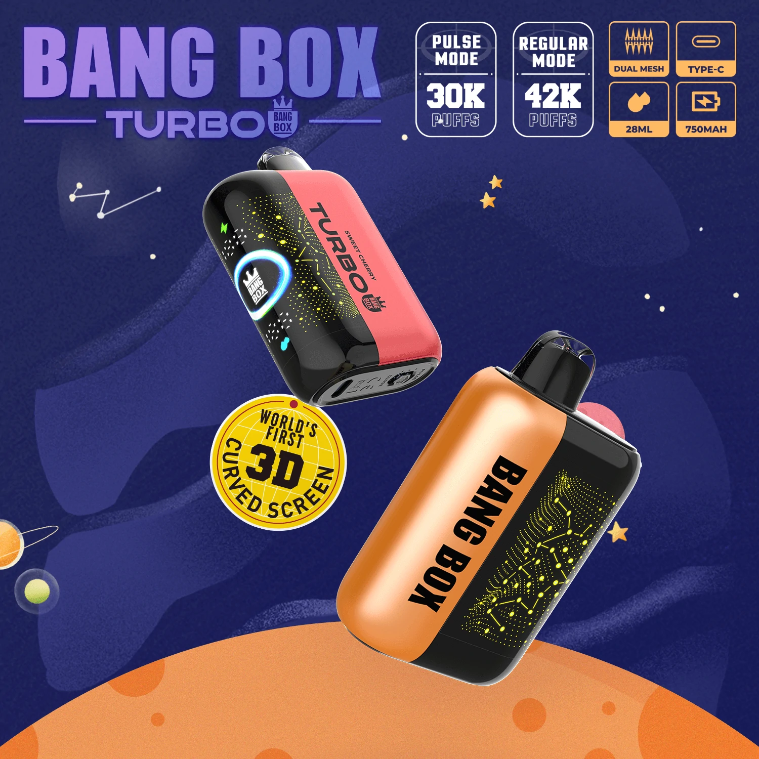Bang Box 42000パフ 使い捨て電子タバコ 画像3