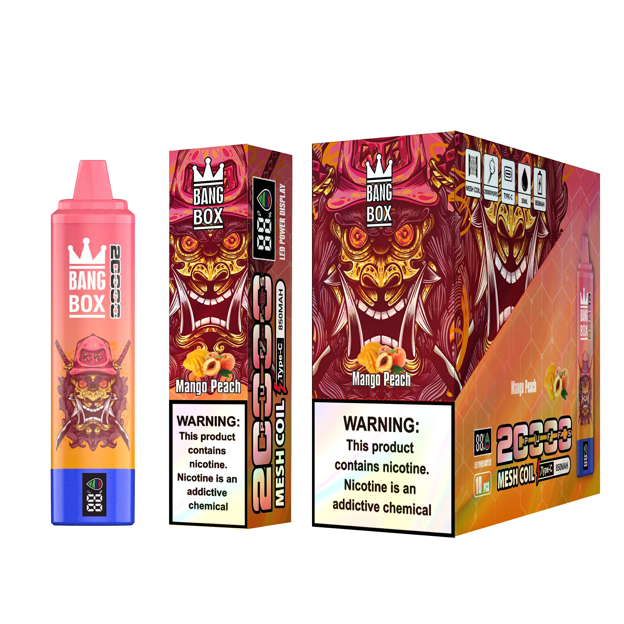 Bang Box 20000パフ 使い捨て電子タバコ 画像8