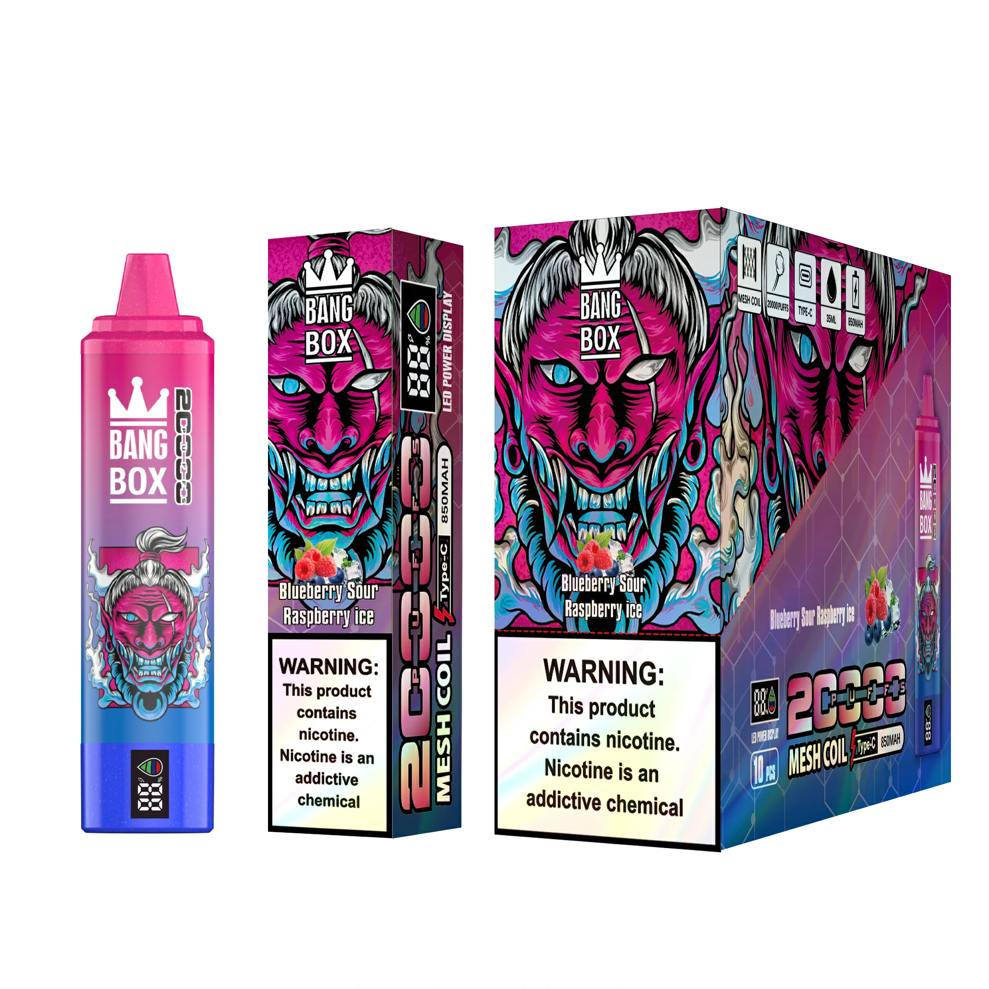 Bang Box 20000パフ 使い捨て電子タバコ 画像9
