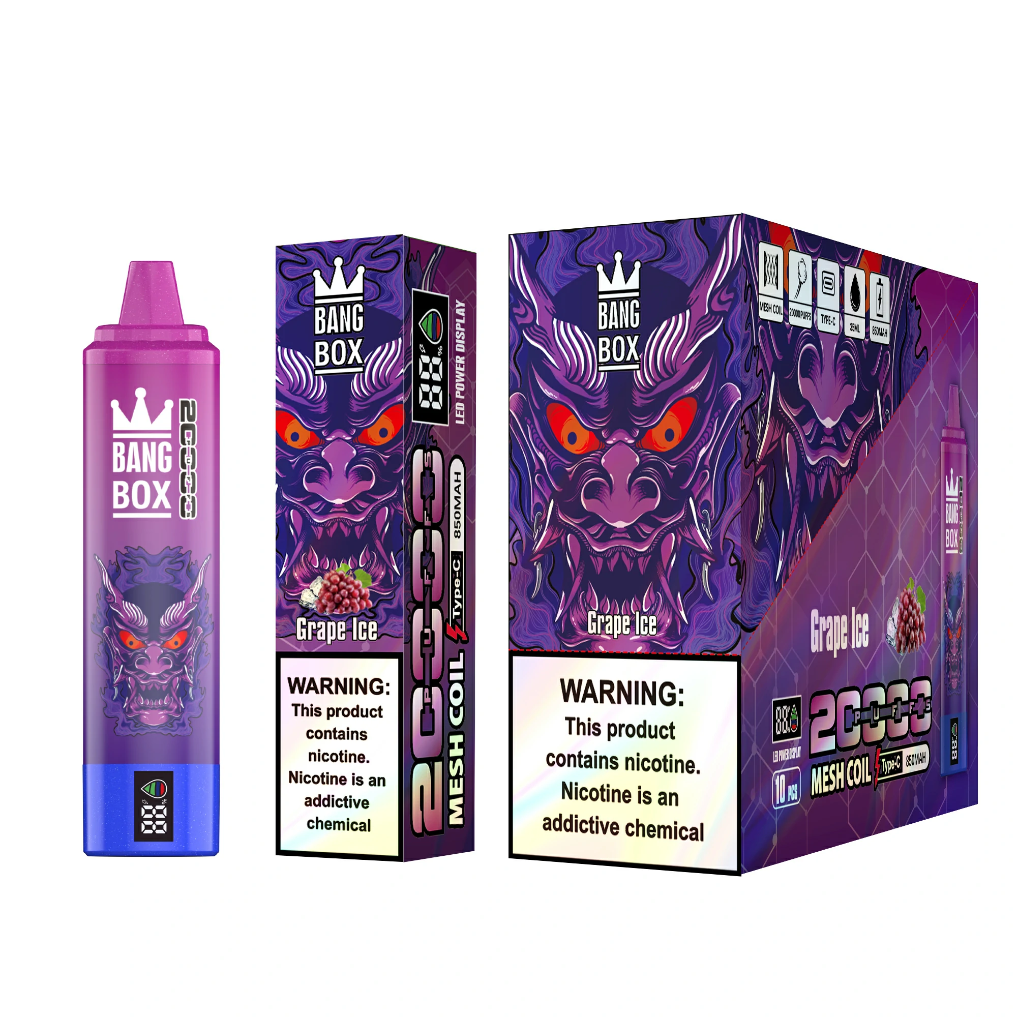 Bang Box 20000パフ 使い捨て電子タバコ 画像6