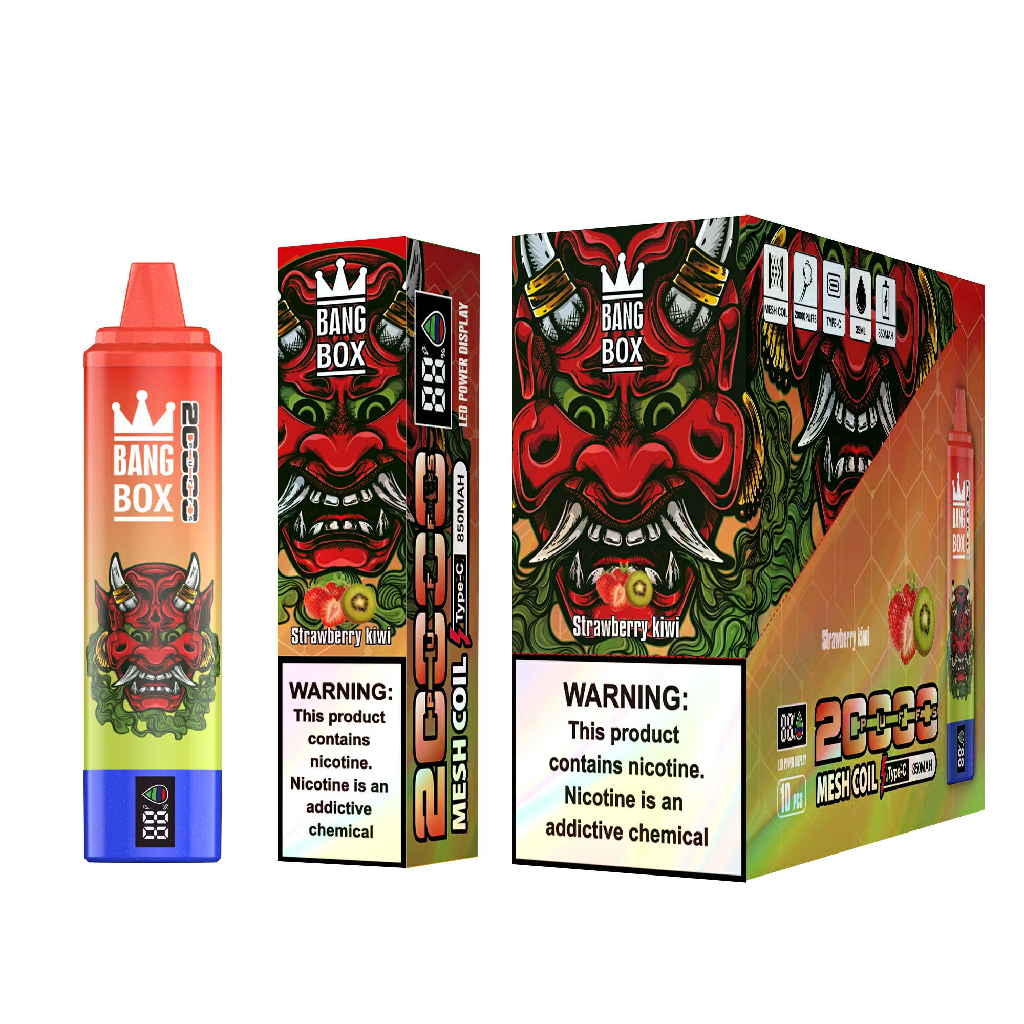 Bang Box 20000パフ 使い捨て電子タバコ 画像3