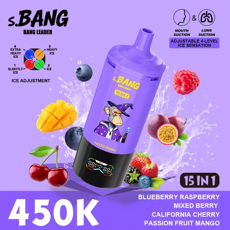 Bang Leader 450000パフ 15-in-1 使い捨て電子タバコ 画像4