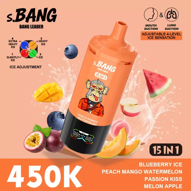 Bang Leader 450000パフ 15-in-1 使い捨て電子タバコ 画像6